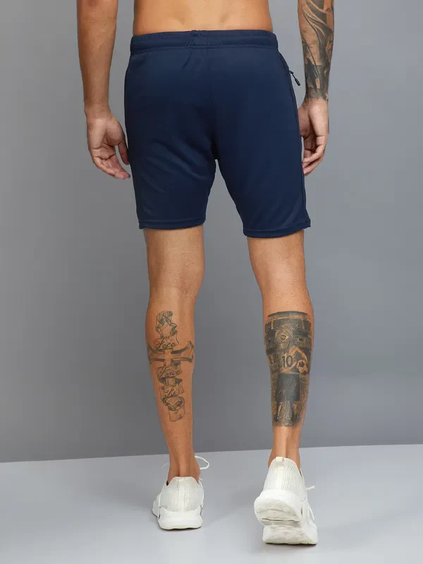 Men Solid Slim Fit Shorts with TECHNO DRY - Image 4