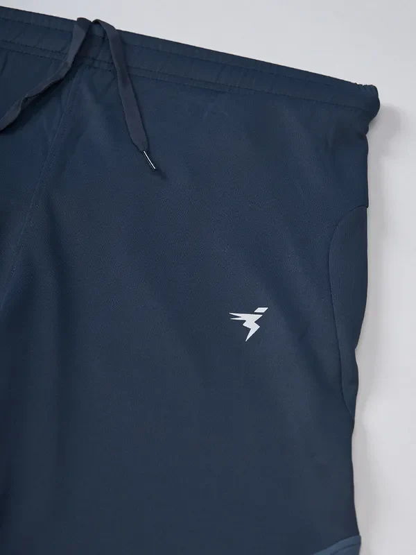 Men Colorblock Slim Fit Trackpants with TECHNO DRY - Image 8