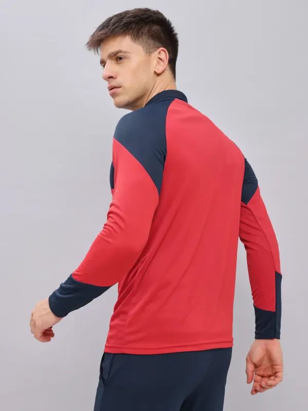 Men Colorblock Slim Fit Polo T-shirt with TECHNO COOL+ - Image 4