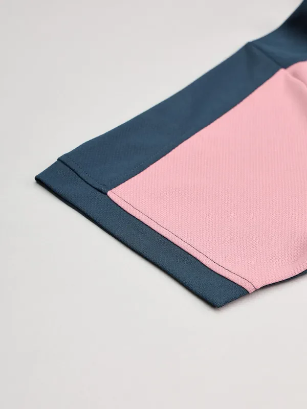 Men Colorblock Slim Fit Polo T-shirt with TECHNO COOL+ - Image 8