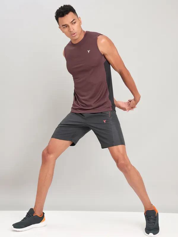 Men Solid Slim Fit Crew Neck Innerwear Vest with TECHNO COOL+ - Image 5