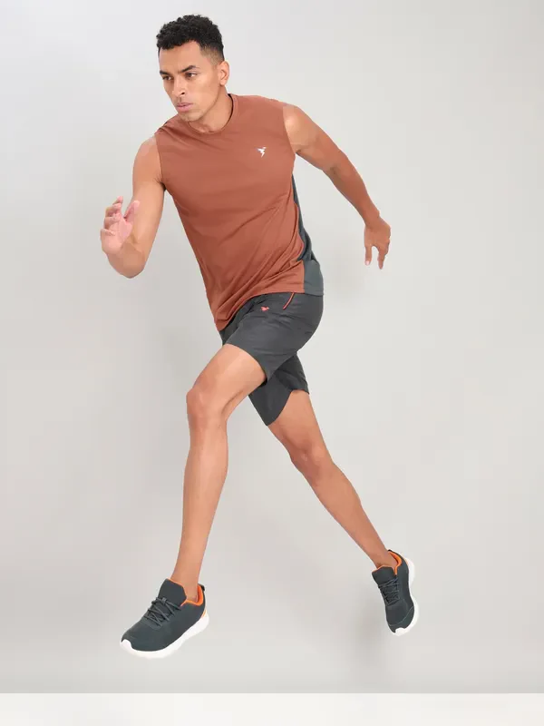 Men Solid Slim Fit Crew Neck Innerwear Vest with TECHNO COOL+ - Image 7