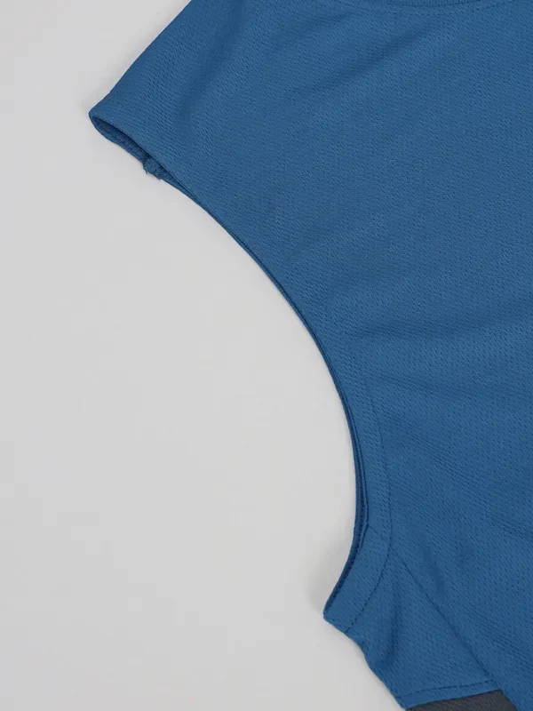 Men Solid Slim Fit Crew Neck Innerwear Vest with TECHNO COOL+ - Image 8