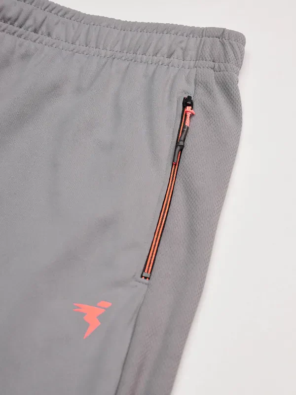 Men Solid Slim Fit Trackpants with TECHNO DRY - Image 7
