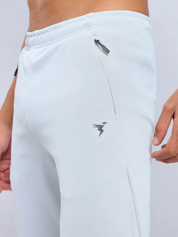 Men Solid Slim Fit Trackpants with TECHNO DRY - Image 7
