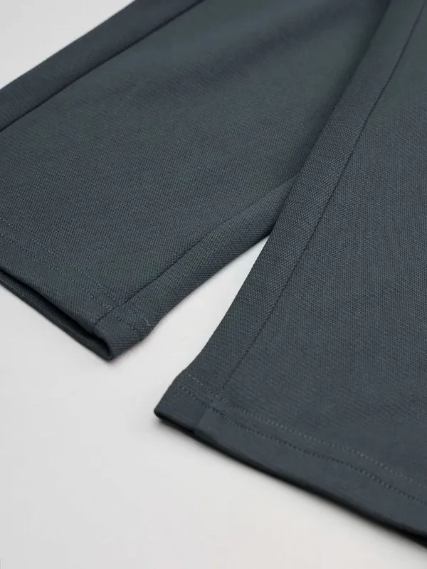 Men Solid Slim Fit Trackpants with TECHNO DRY - Image 9