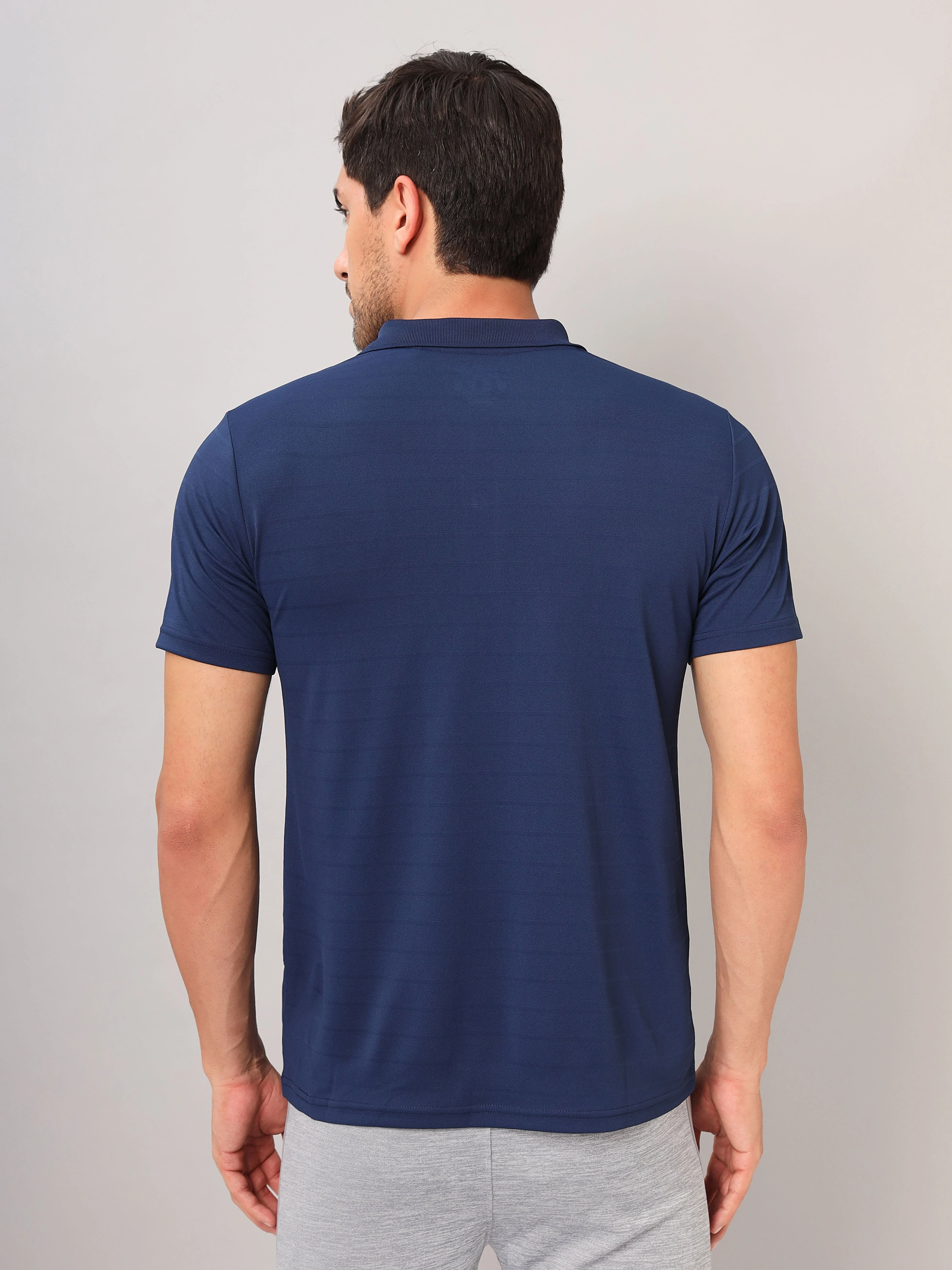 Men Self Design Slim Fit Polo T-shirt with AIRTEX STRIPES (Pack of 2) - Image 4