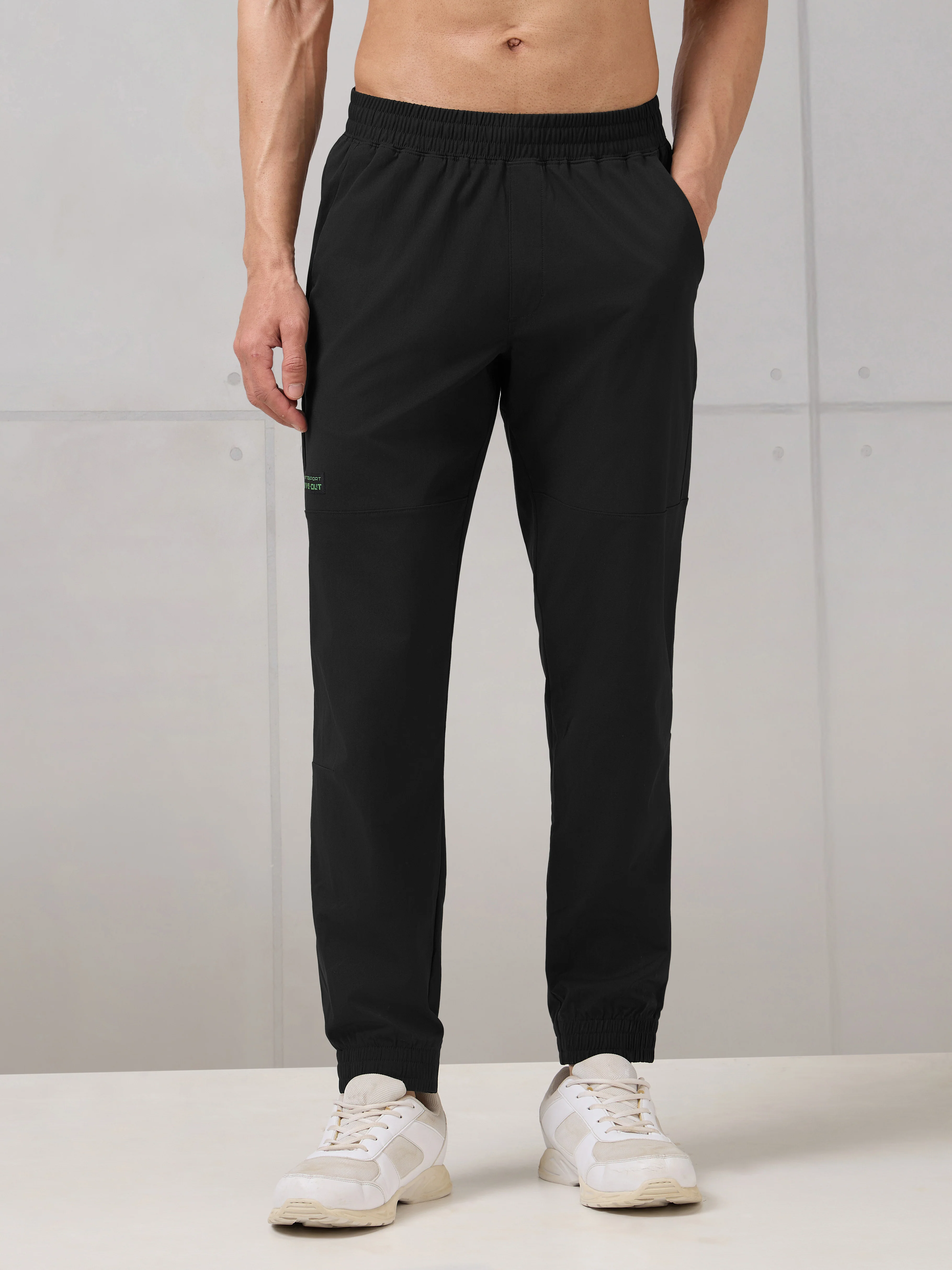 Men Slim Fit Active Out Joggers with TS FLEXI - Image 2