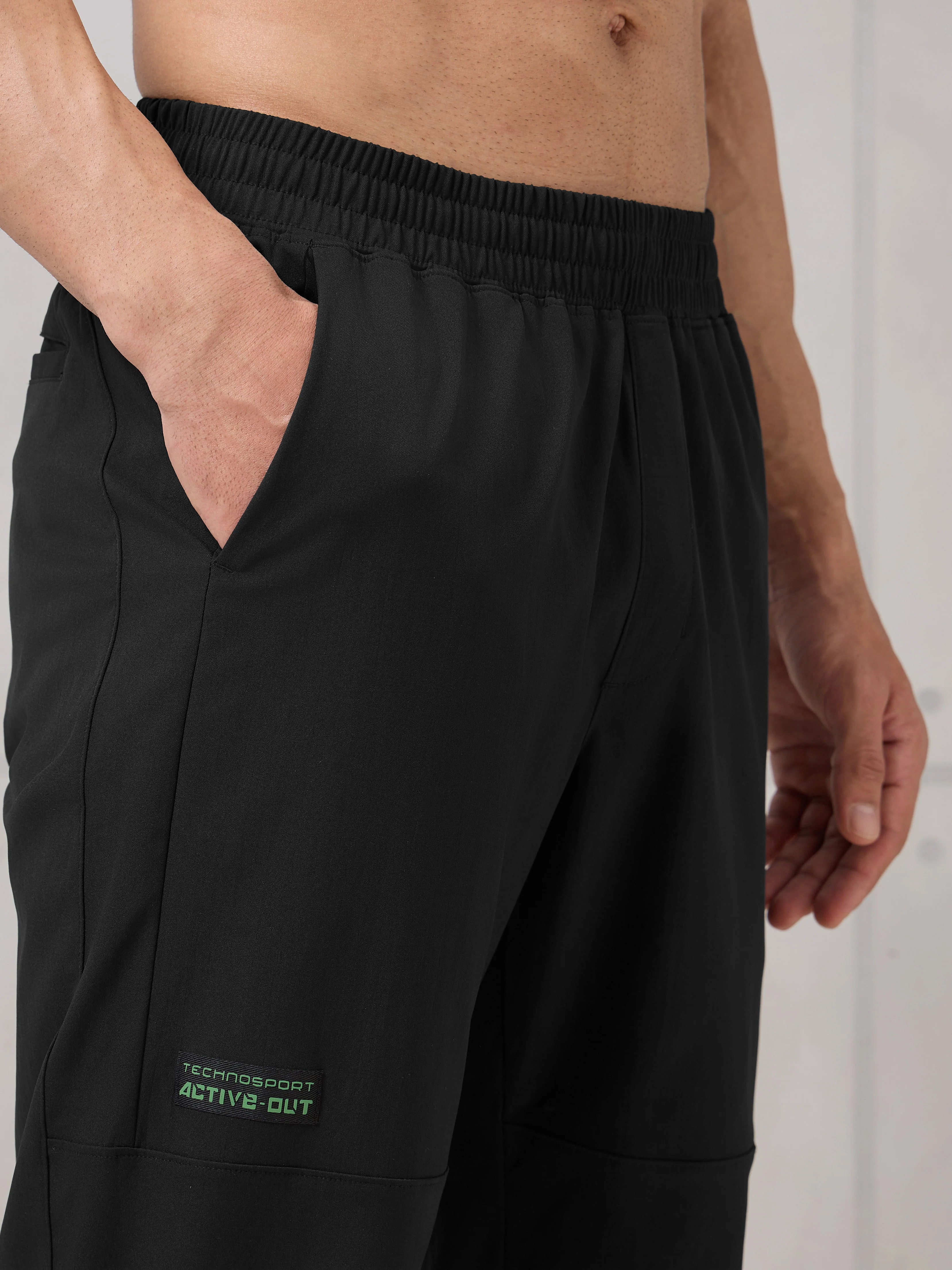 Men Slim Fit Active Out Joggers with TS FLEXI - Image 7