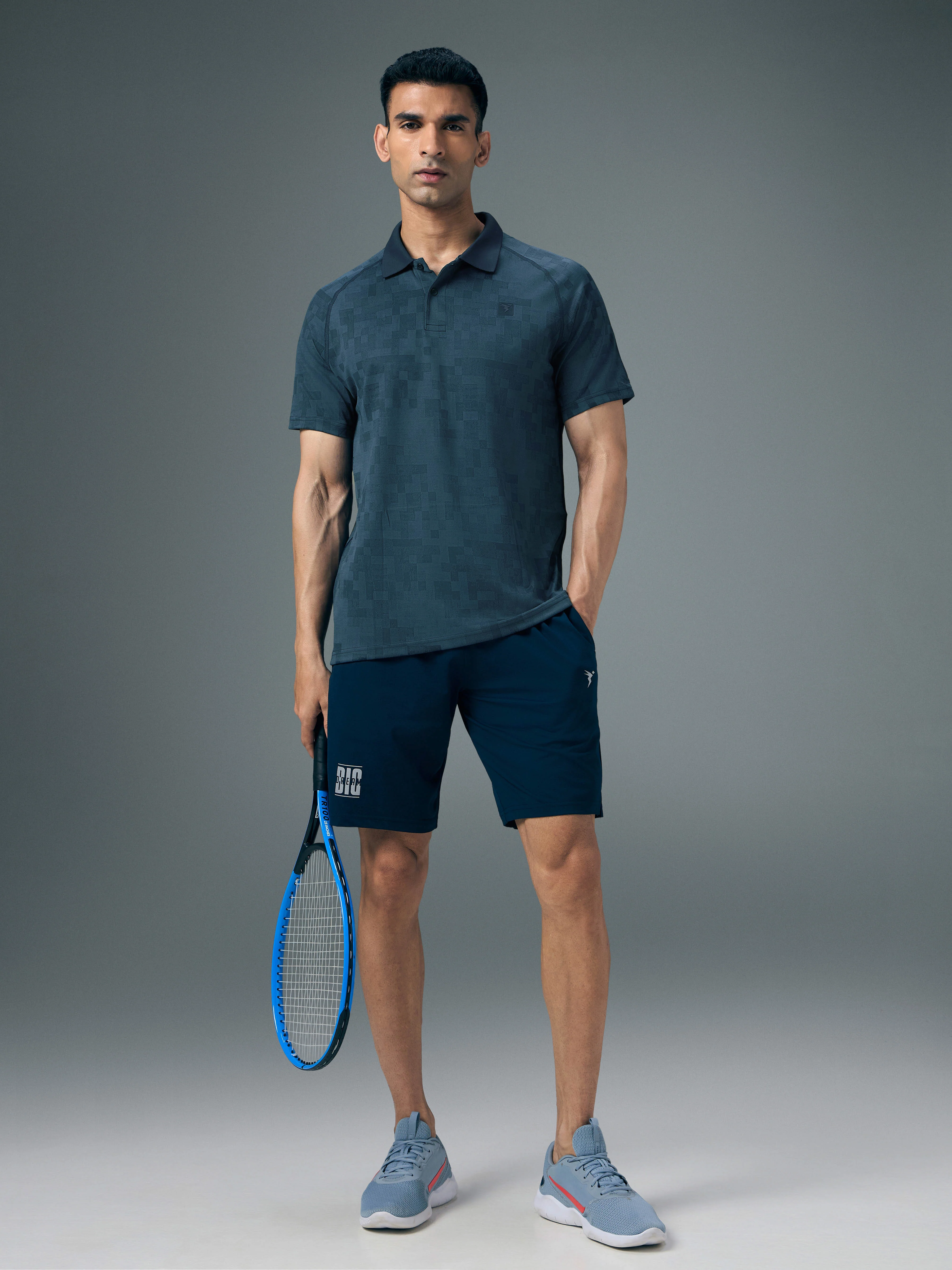 Men Slim Polo Neck T-shirt with DOUBLECOOL - Image 5