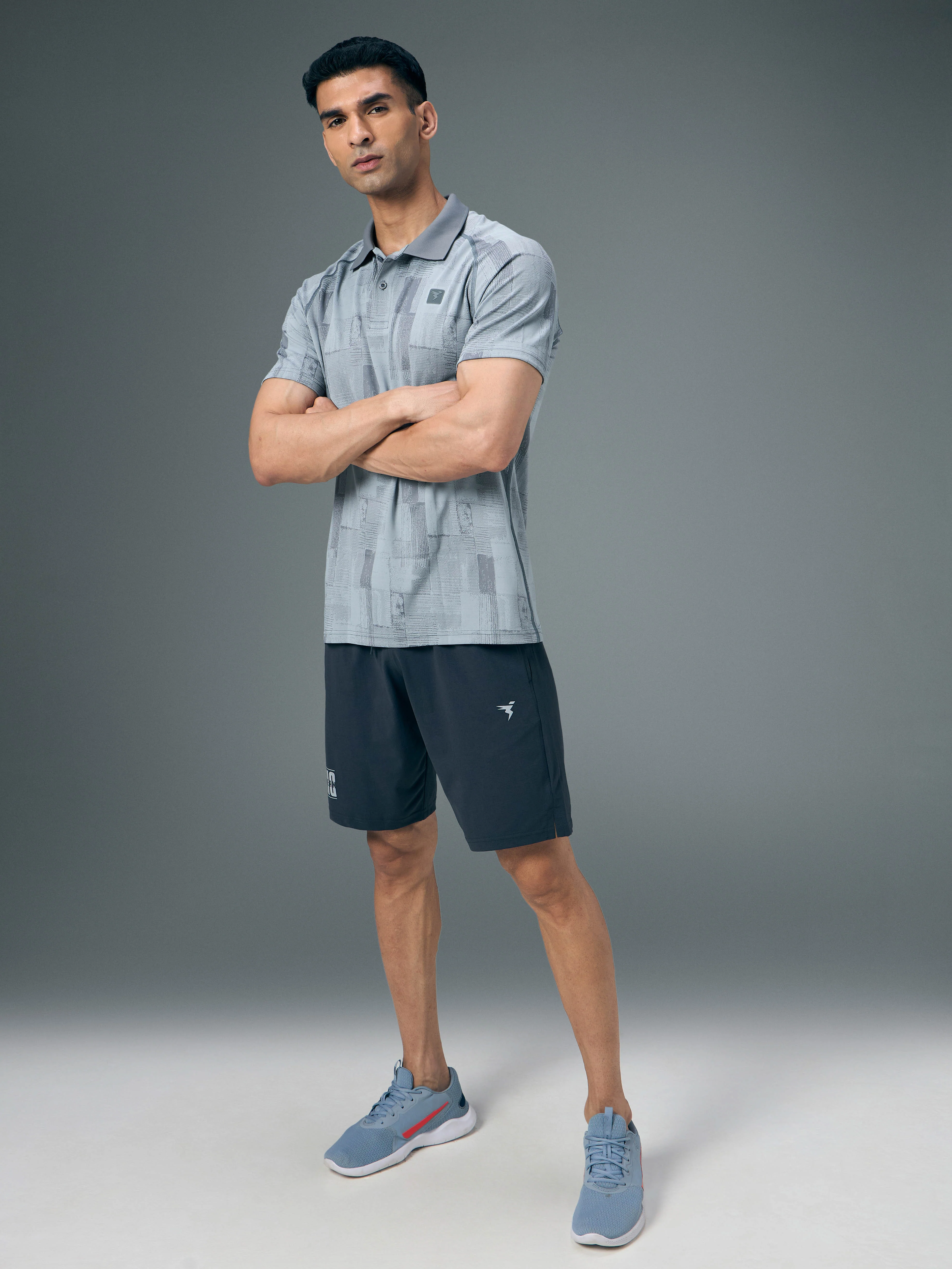 Men Slim Polo Neck T-shirt with DOUBLECOOL - Image 5