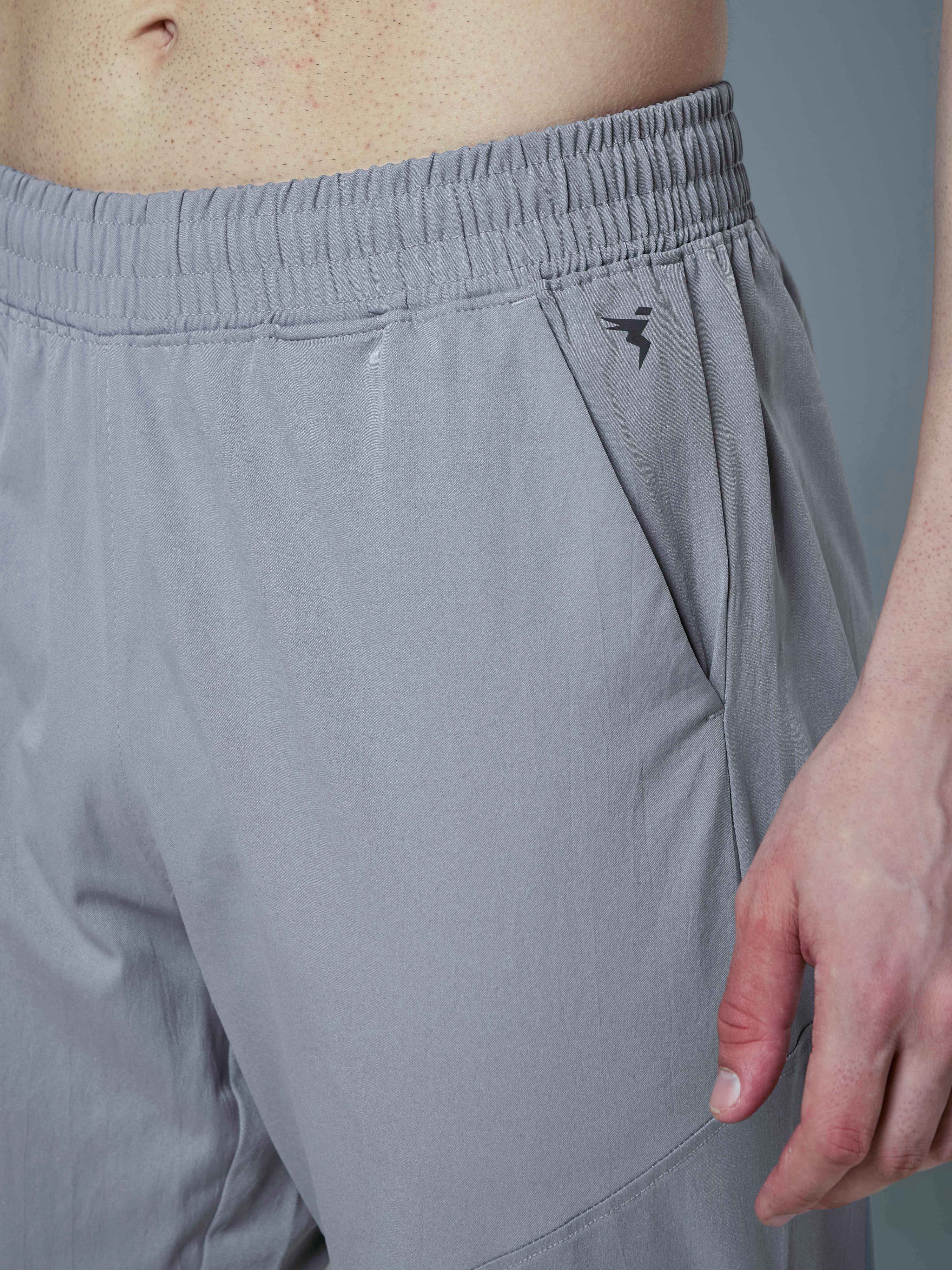 Men Solid Regular Fit Trackpants with TS FLEXI - Image 6