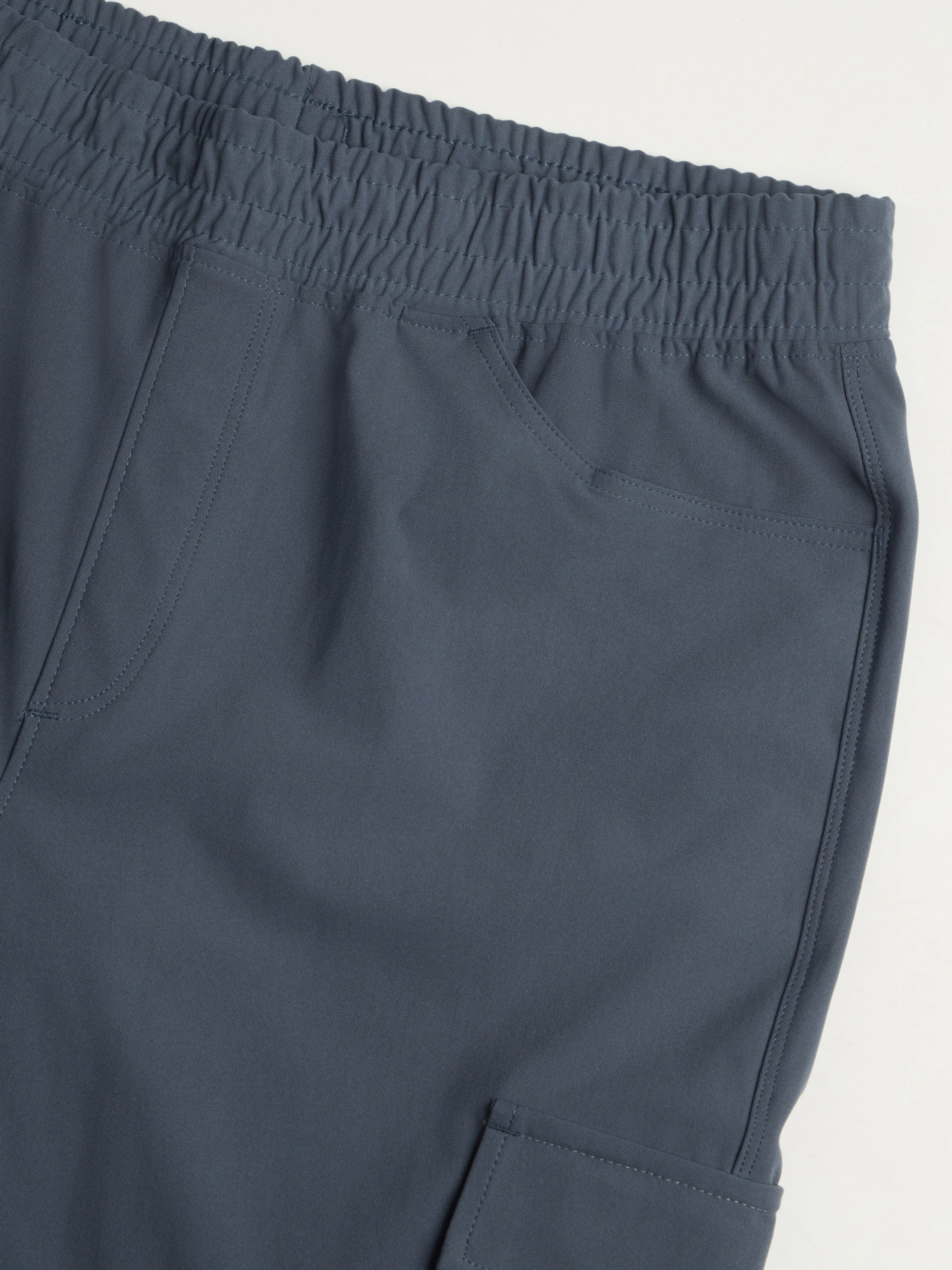 Men Solid Relax Fit 6 Pocket Cargo Trackpants with DURACOOL+ - Image 7