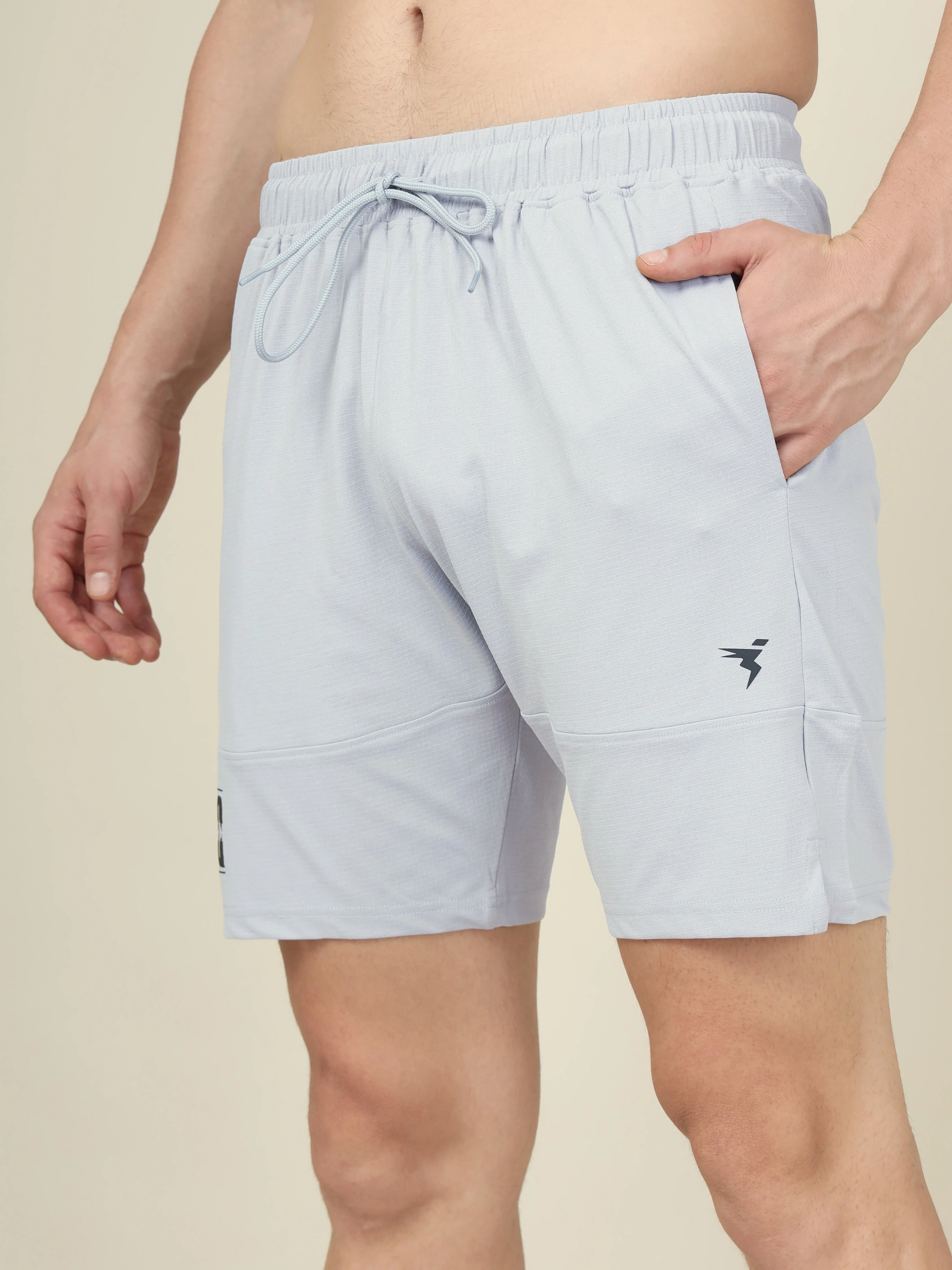 Men Solid Relax Fit Shorts with ELASTO LITE - Image 7