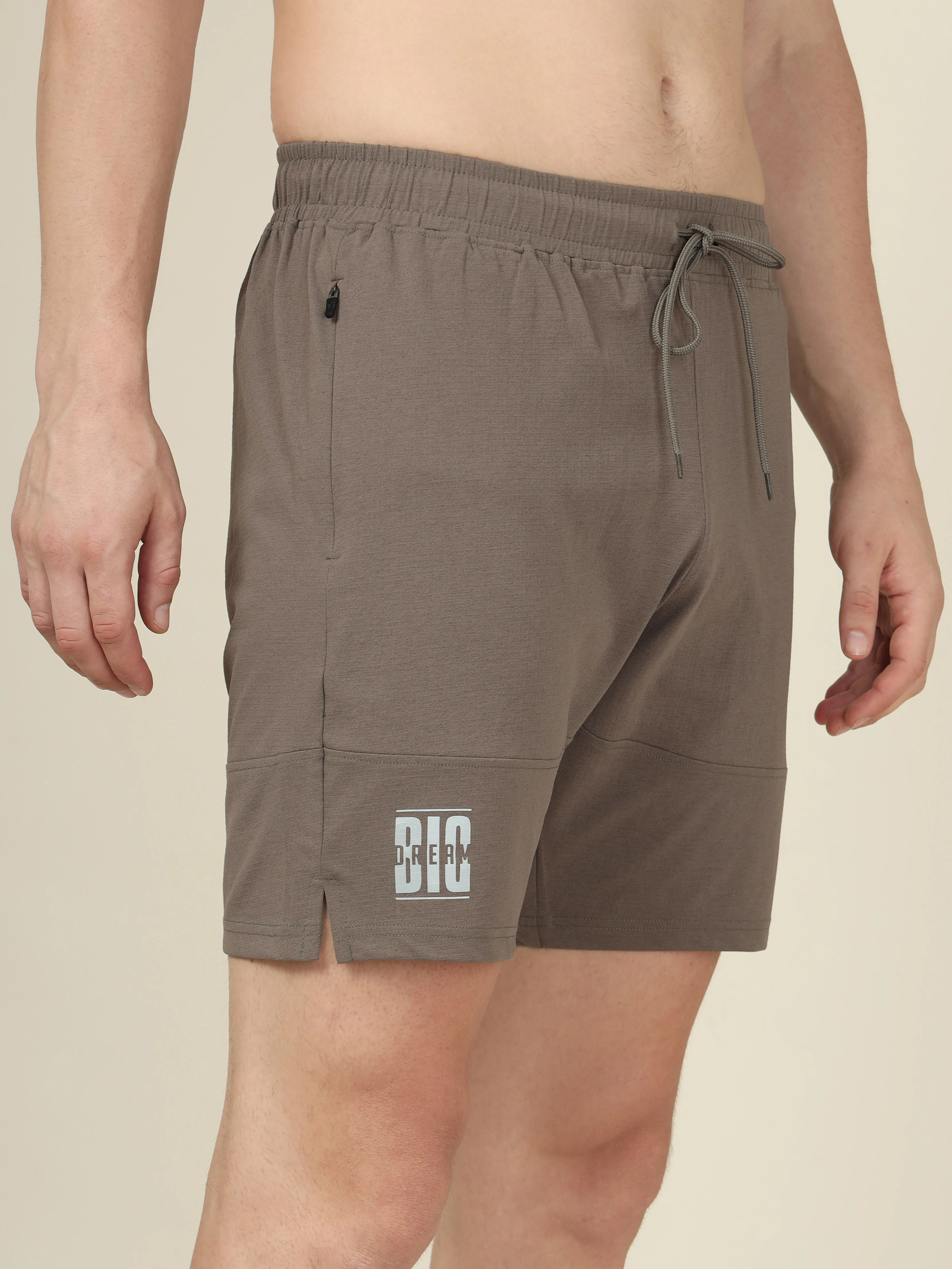 Men Solid Relax Fit Shorts with ELASTO LITE - Image 7