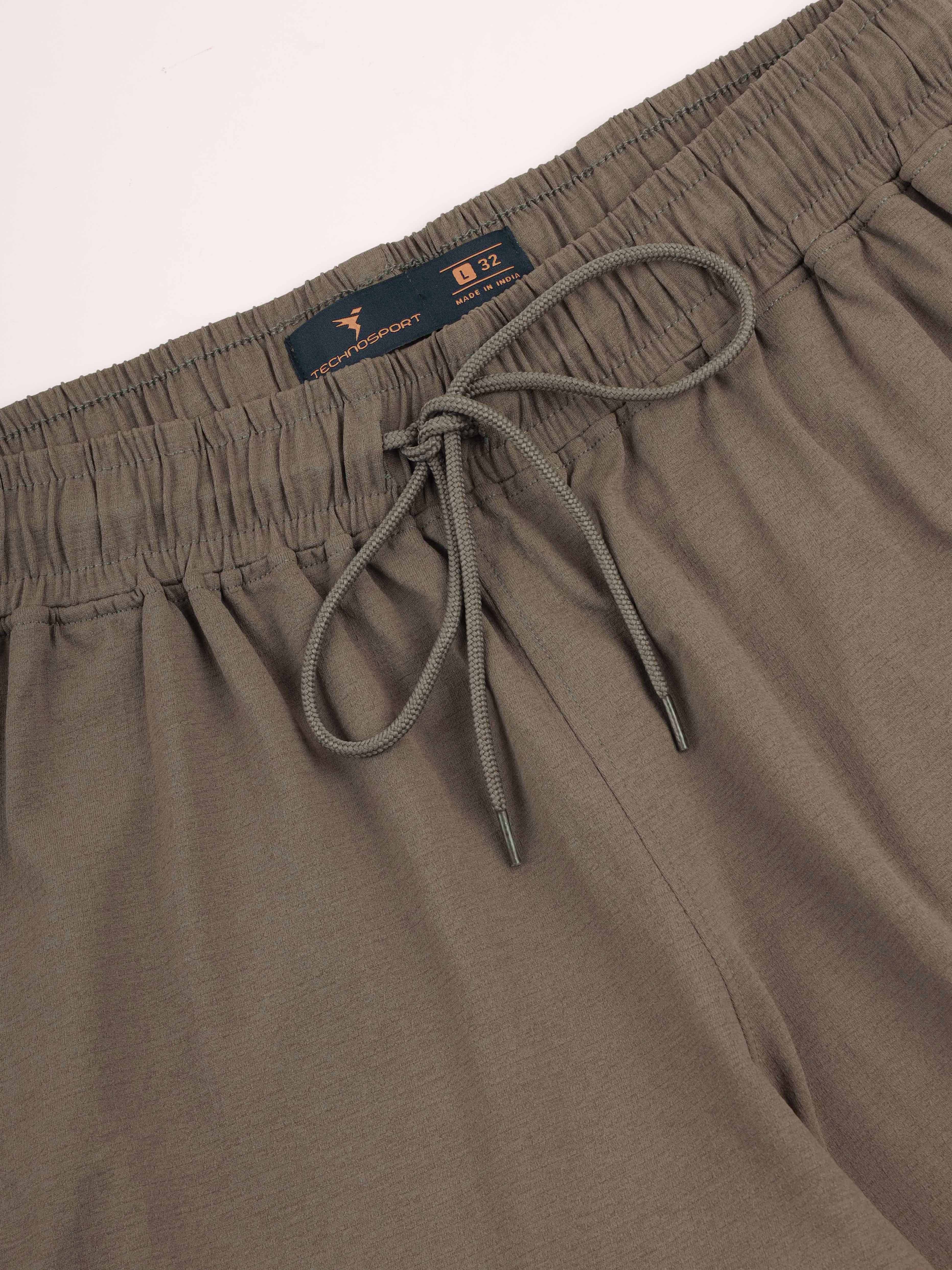 Men Solid Relax Fit Shorts with ELASTO LITE - Image 8