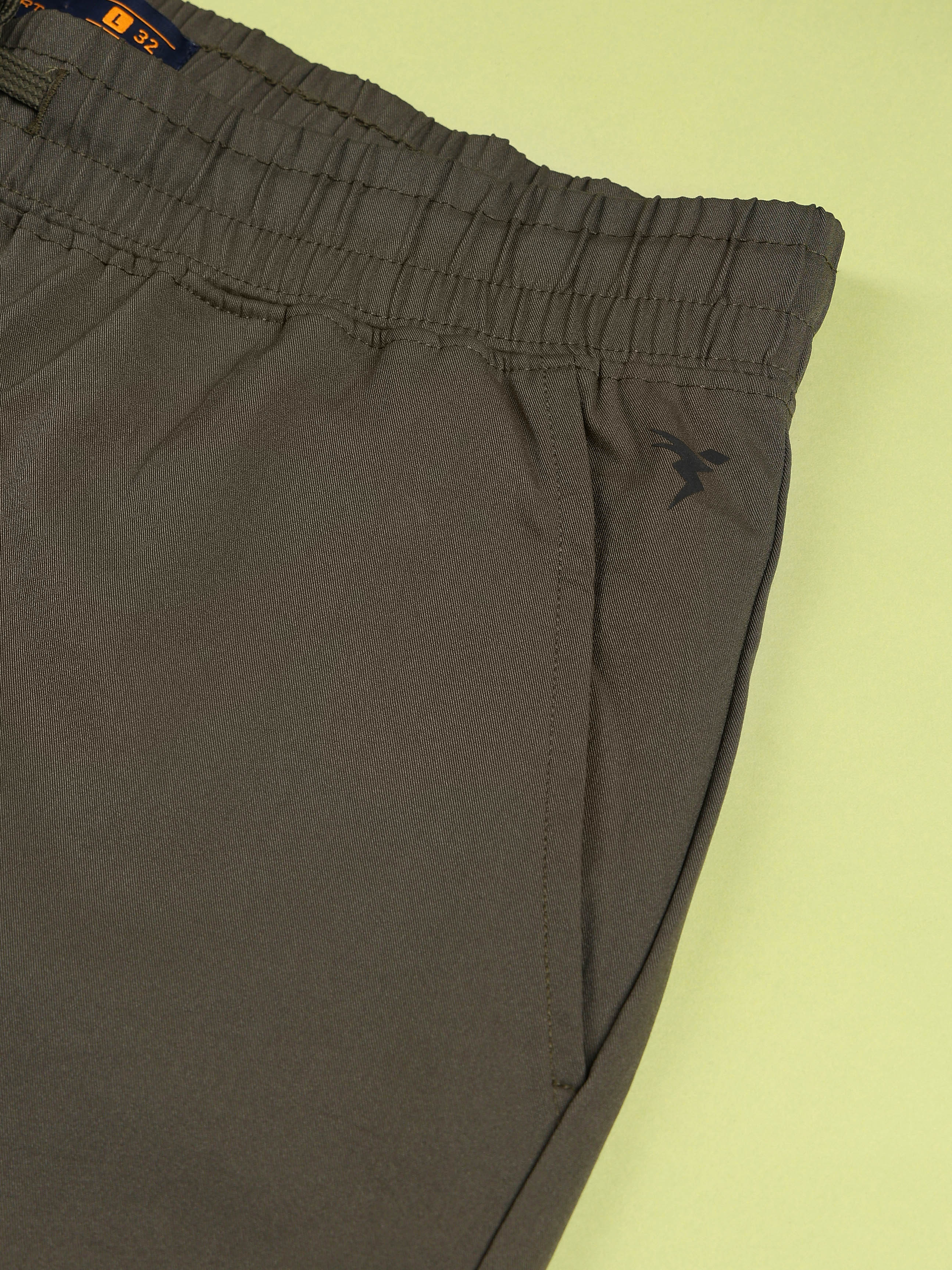 Men Solid Relax Fit Sports Cargo Trackpants with TS FLEXI - Image 8