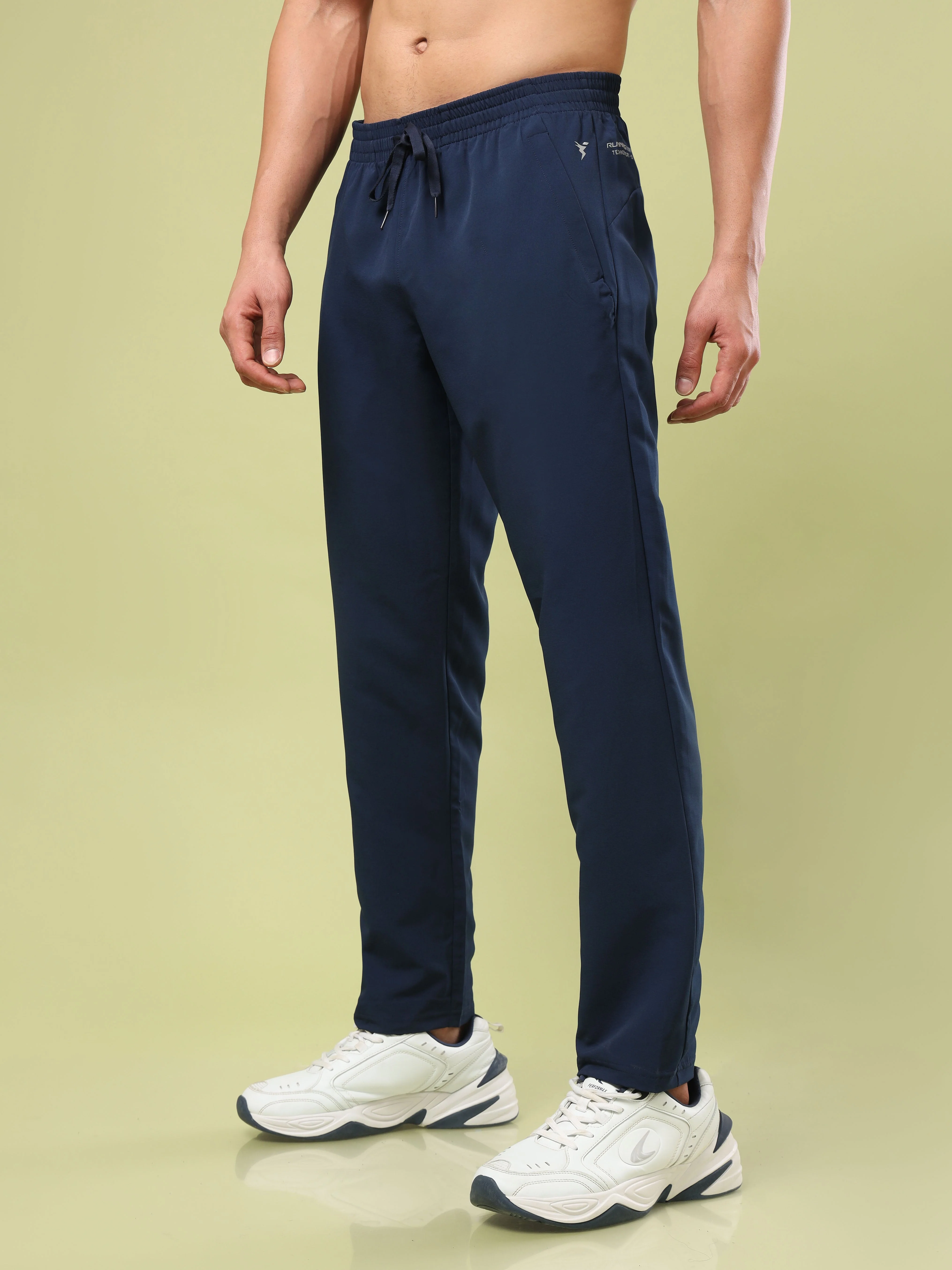 Men Solid Relax Fit Sports Trackpants with TECHNO LITE - Image 5
