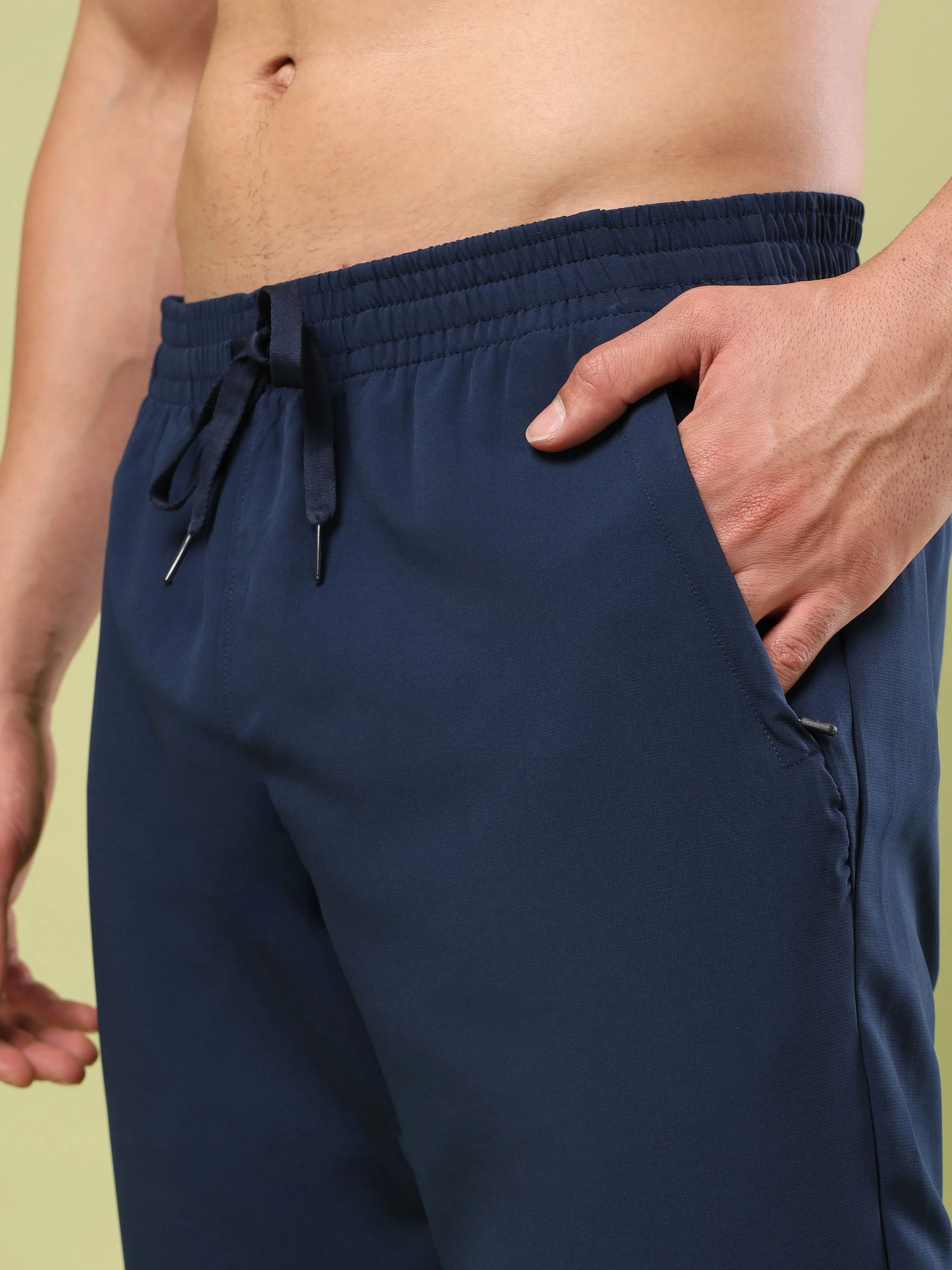 Men Solid Relax Fit Sports Trackpants with TECHNO LITE - Image 6