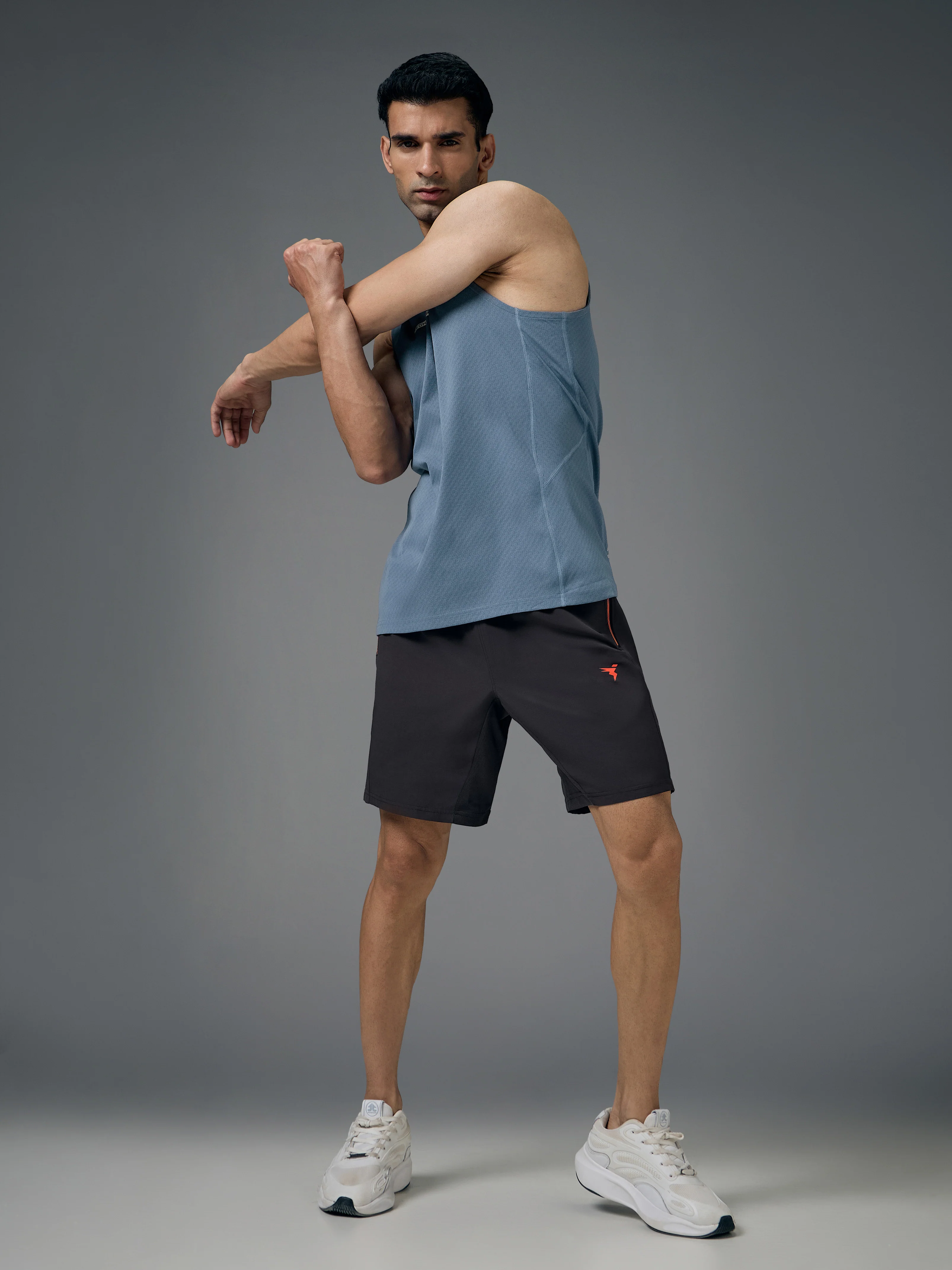 Men Jacquard Slim Fit Crew Neck Innerwear Vest with ELASTO LITE - Image 5