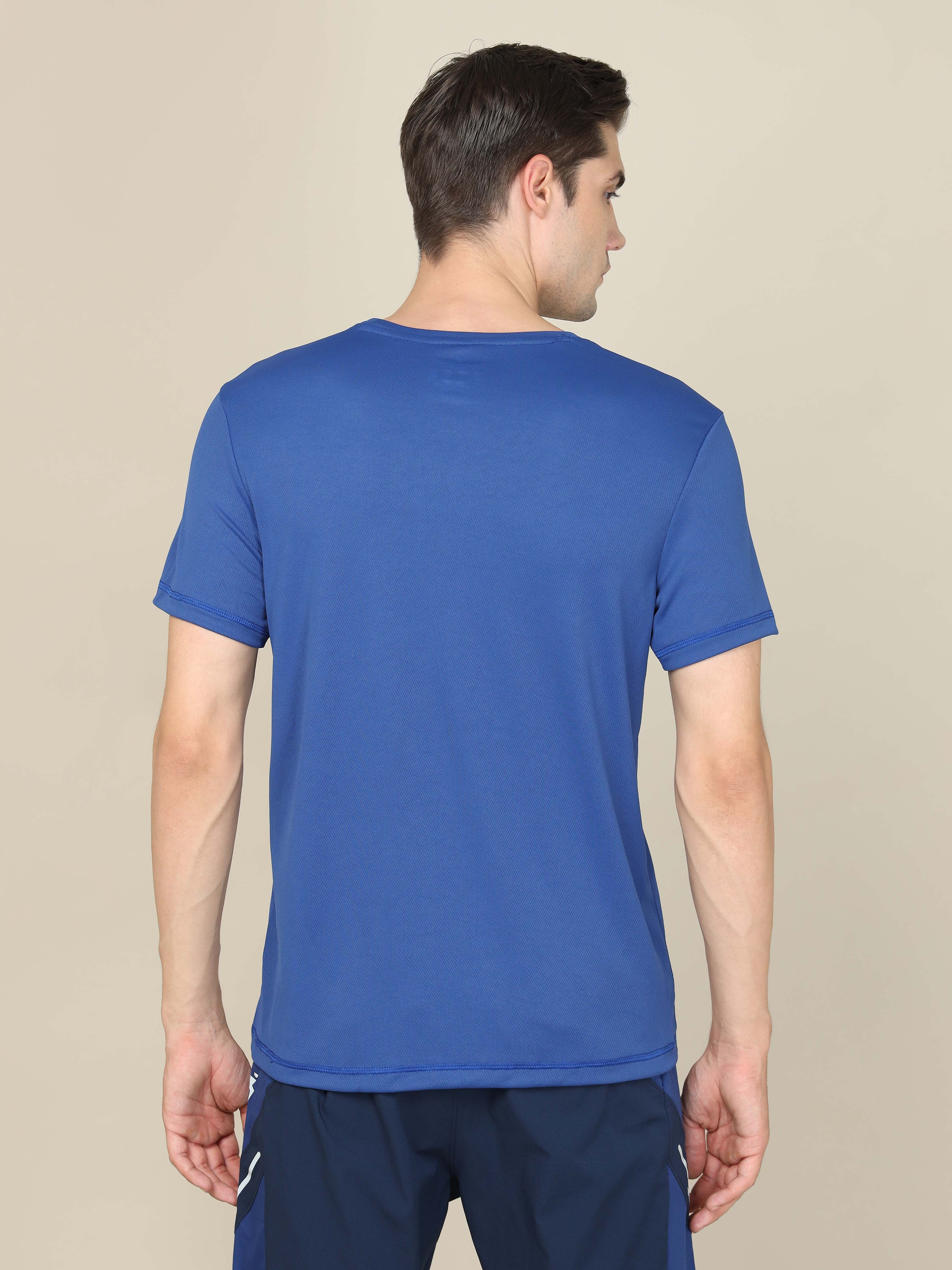 Men Solid Slim Fit Crew Neck T-shirt with TECHNO COOL+ (pack of 2) - Image 4
