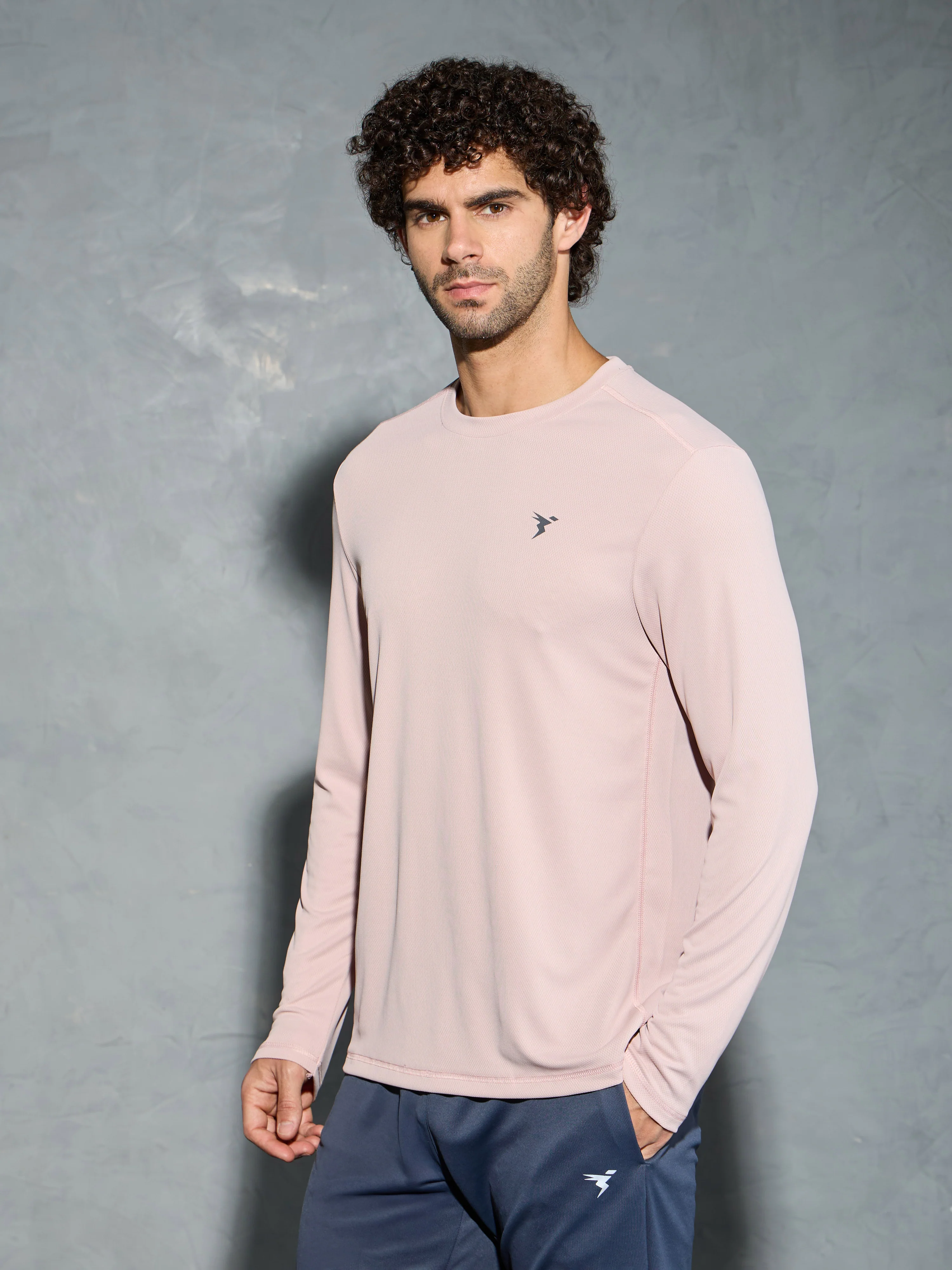 Men Solid Slim Fit Crew Neck T-shirt with TECHNO COOL+ (Pack of 2) - Image 4