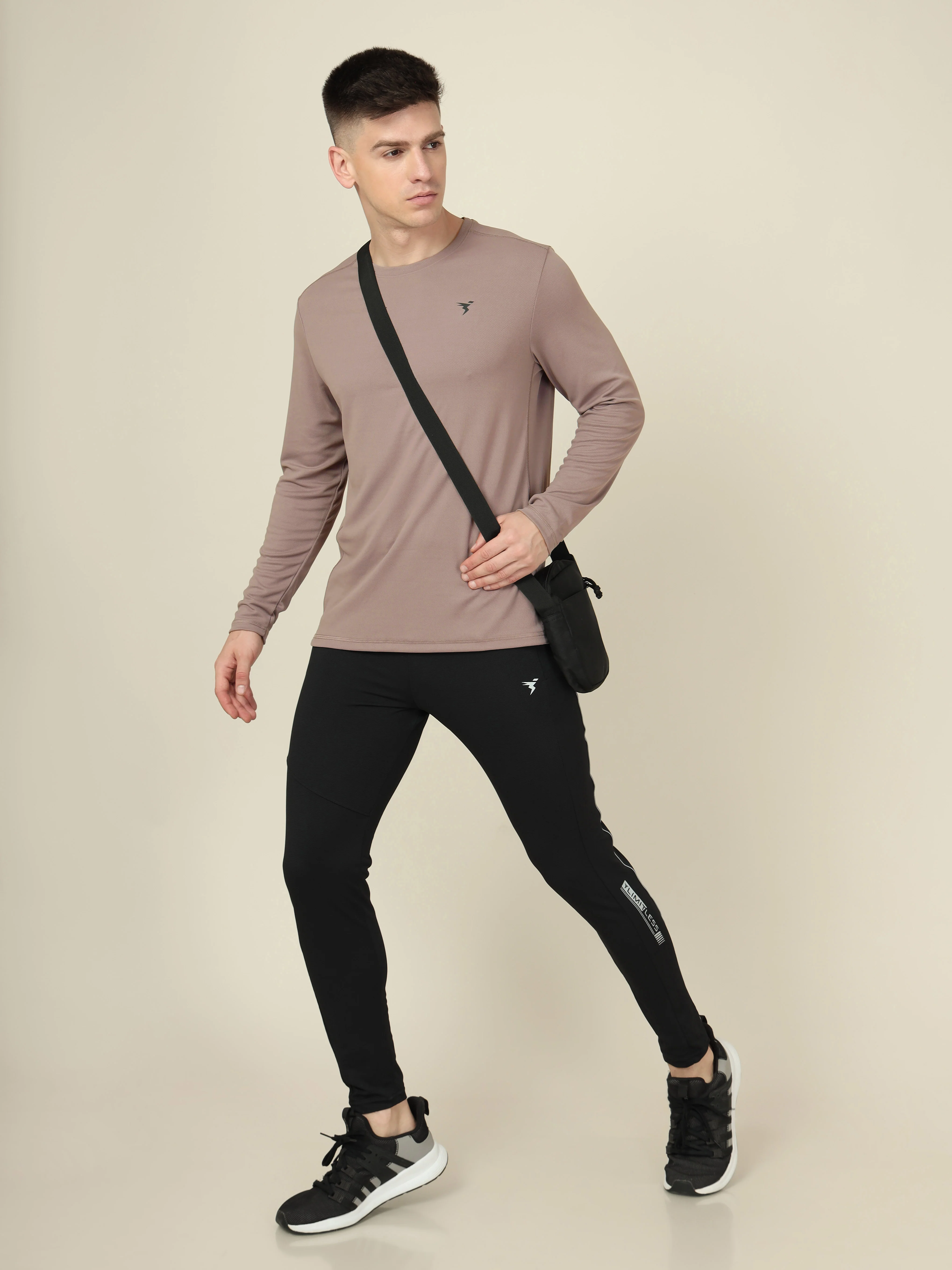 Men Solid Slim Fit Crew Neck T-shirt with TECHNO COOL+ (Pack of 2) - Image 5