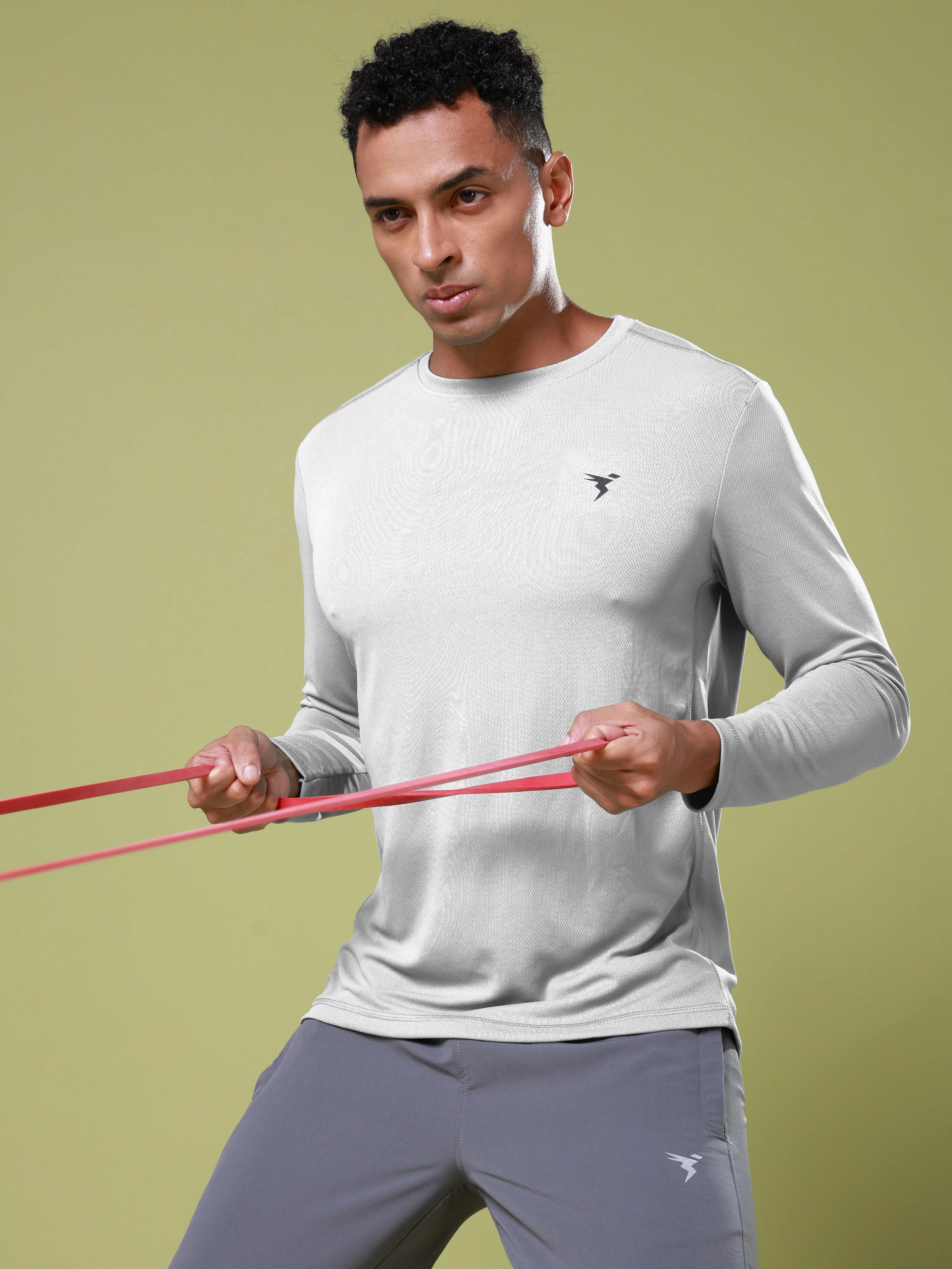 Men Solid Slim Fit Crew Neck T-shirt with TECHNO COOL+ (Pack of 2) - Image 5
