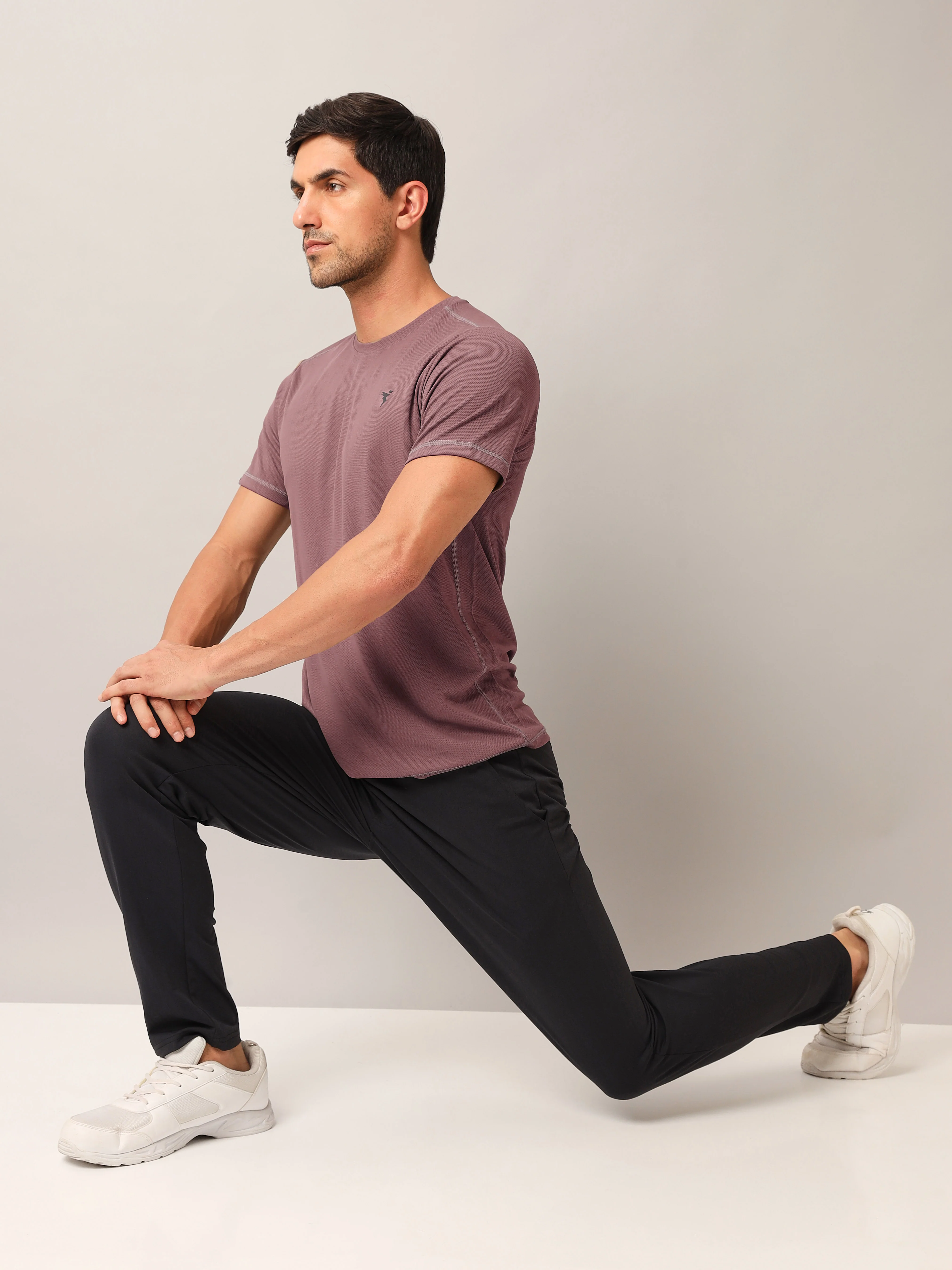 Men Solid Slim Fit Crew Neck T-shirt with TECHNO COOL+ (Pack of 3) - Image 7