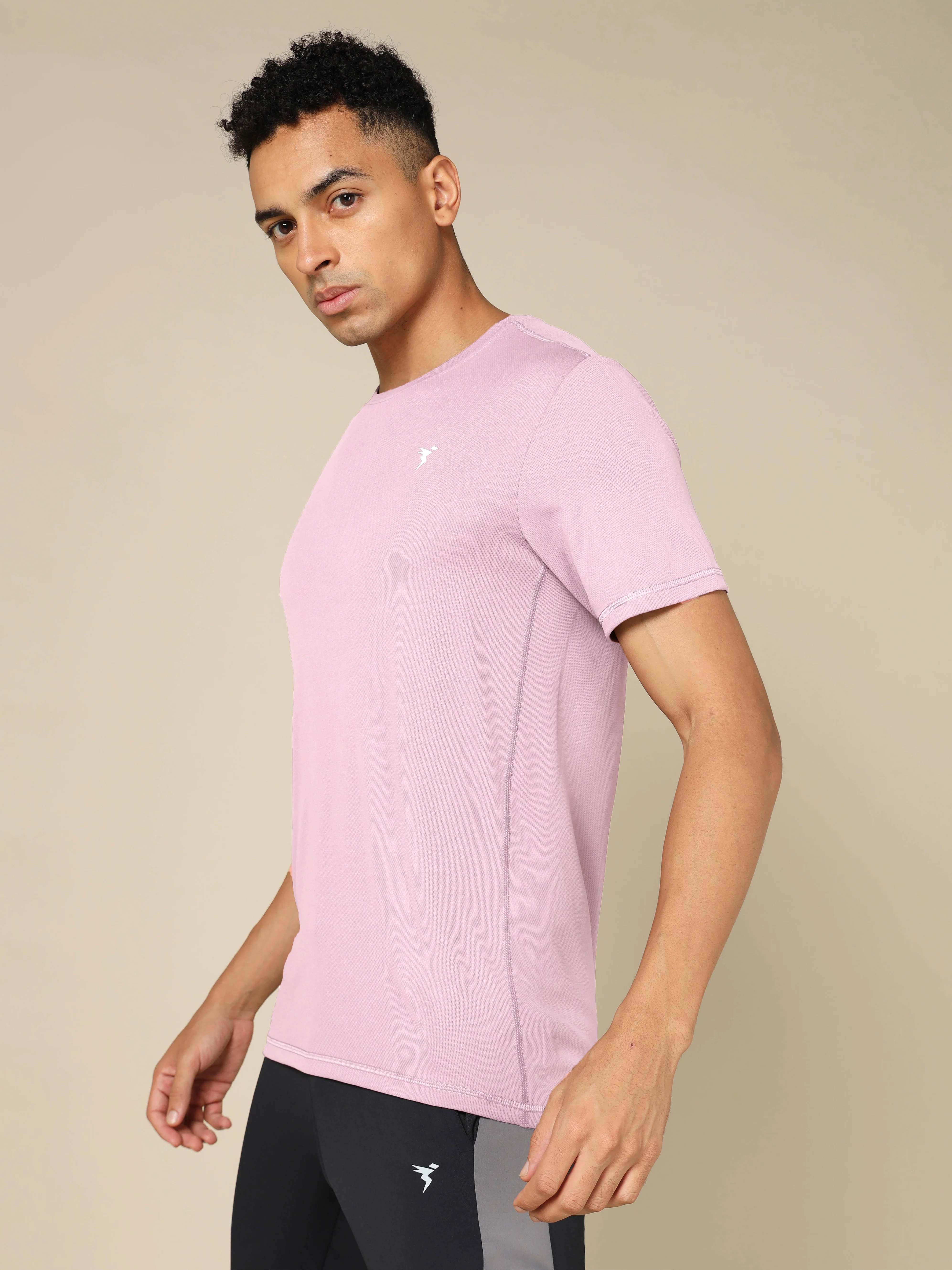 Men Solid Slim Fit Crew Neck T-shirt with TECHNO COOL+ (Pack of 3) - Image 4