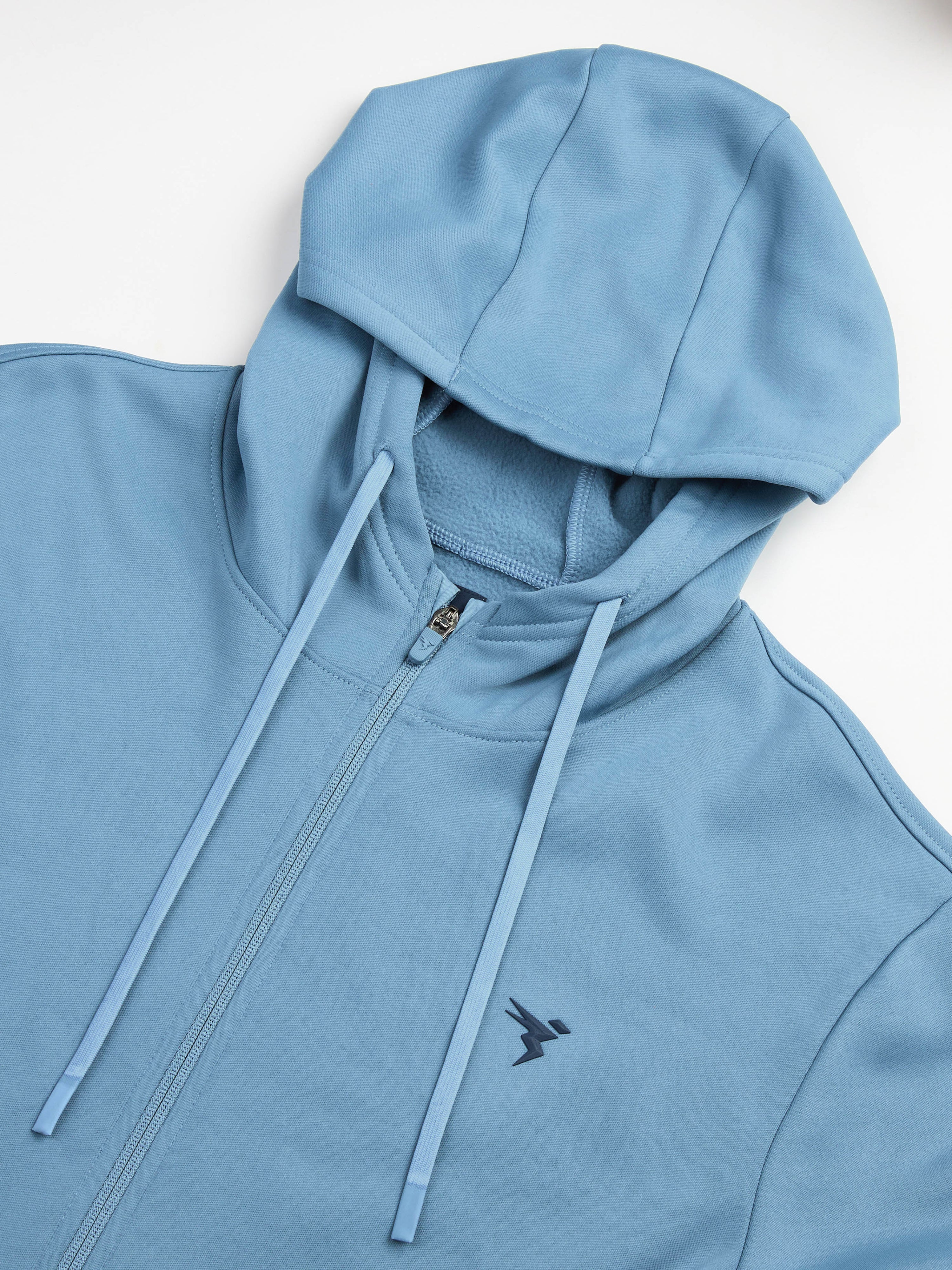 Men Solid Slim Fit Hooded Jacket with TECHNOWARM+ - Image 7