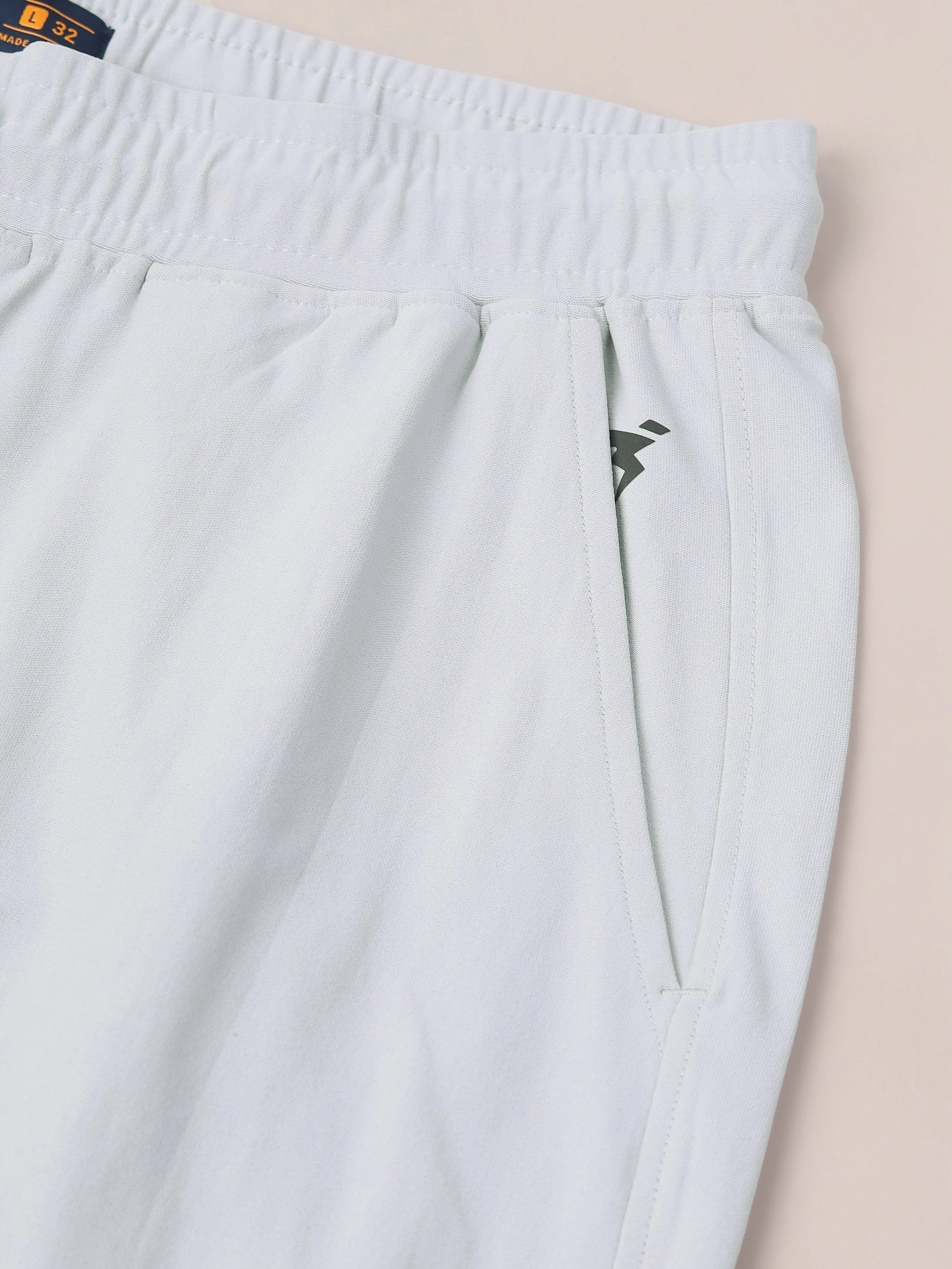 Men Solid Slim Fit Joggers with ELASTOPLUS - Image 7