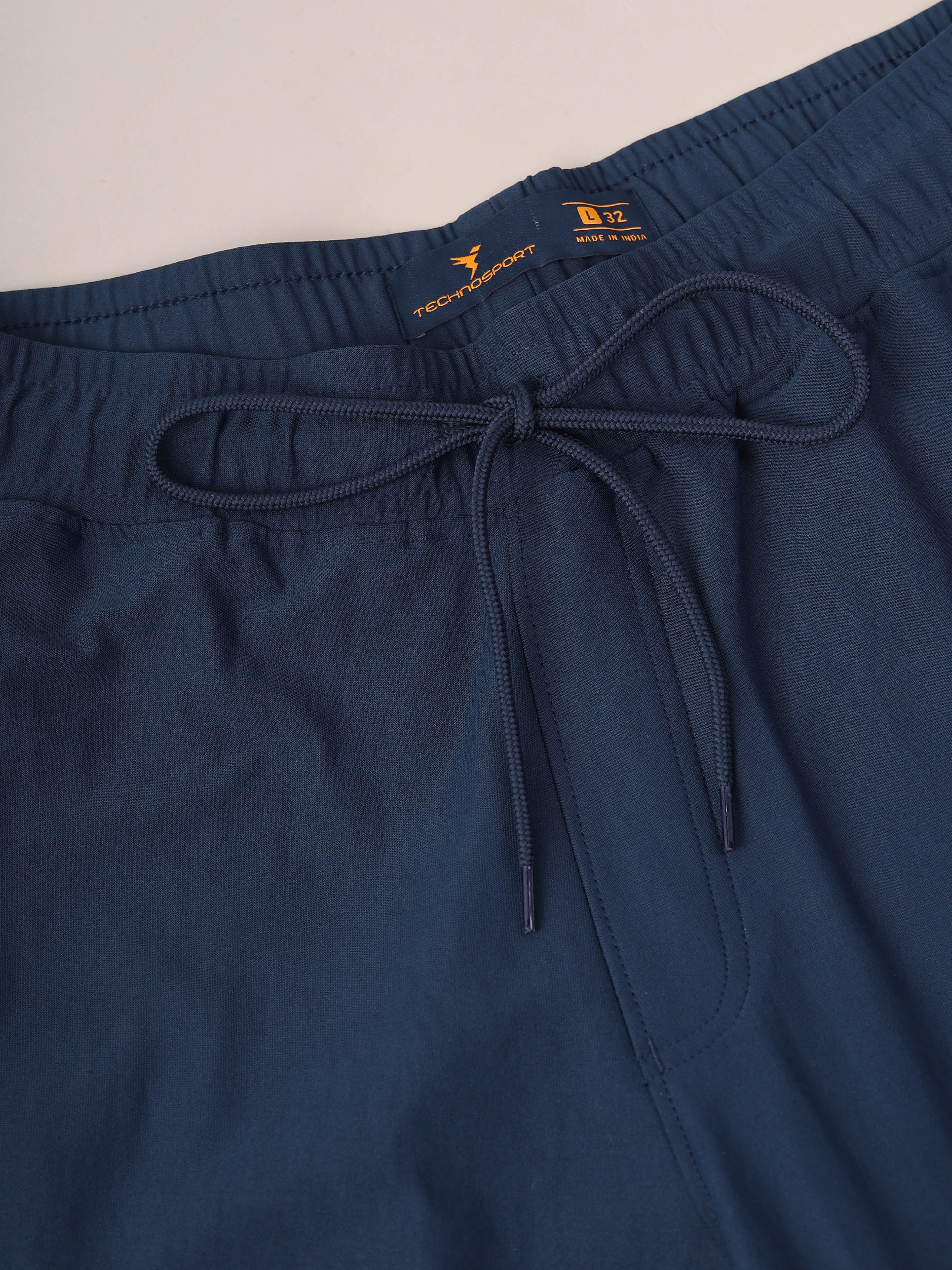 Men Solid Slim Fit Joggers with ELASTOPLUS - Image 7