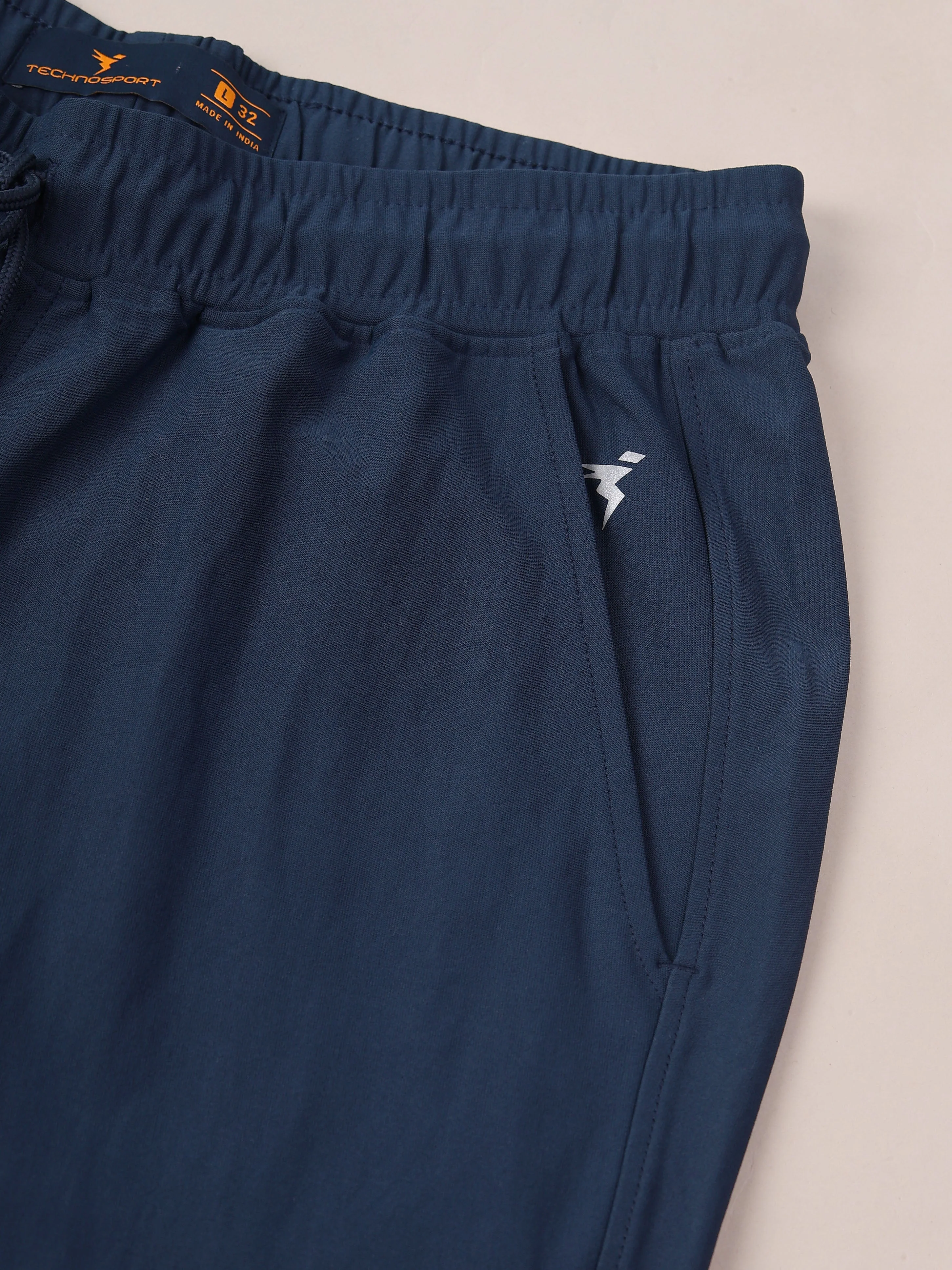 Men Solid Slim Fit Joggers with ELASTOPLUS - Image 8