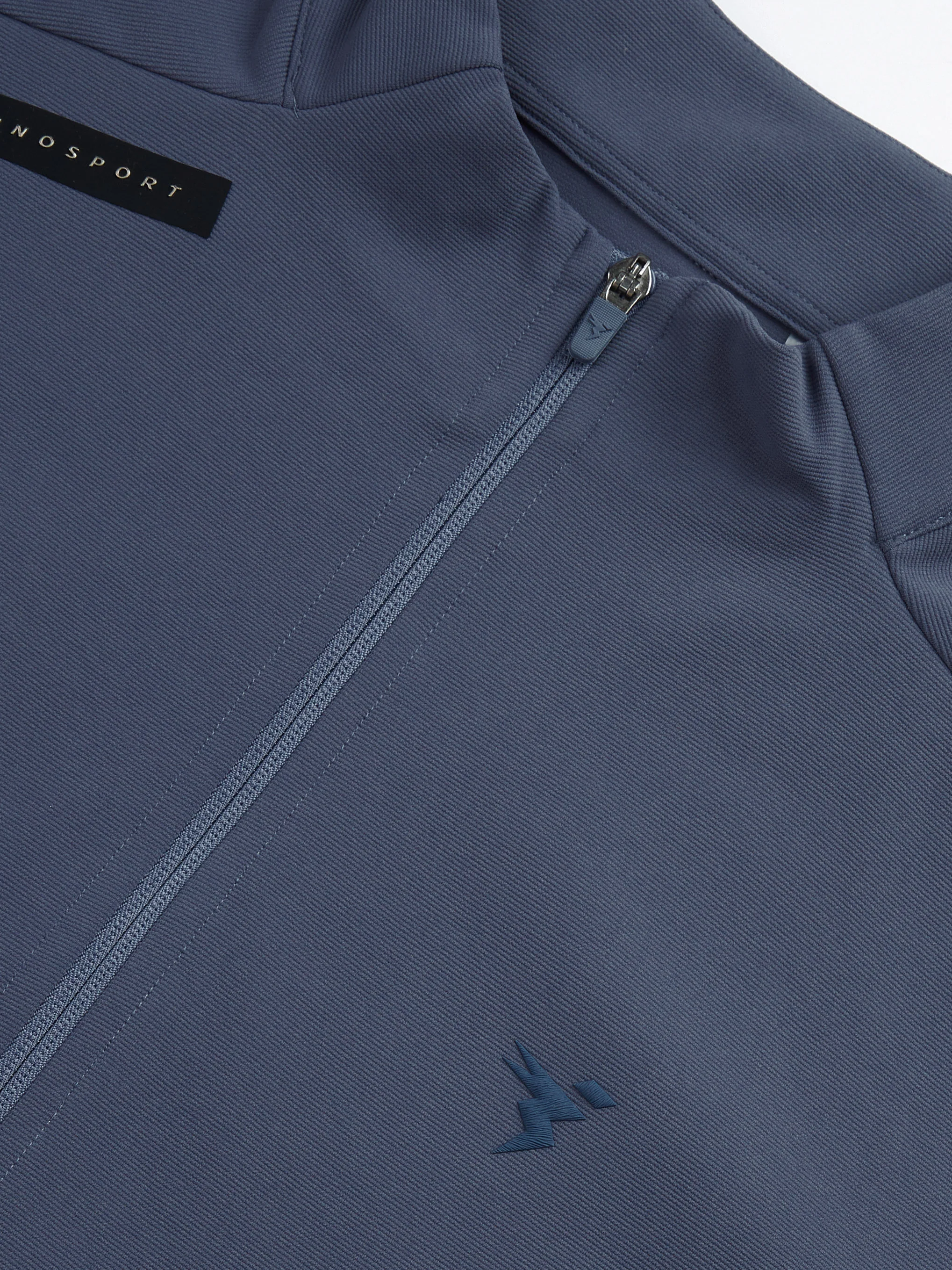 Men Solid Slim Fit Mock Neck Jacket with ELASTO PLUS - Image 7