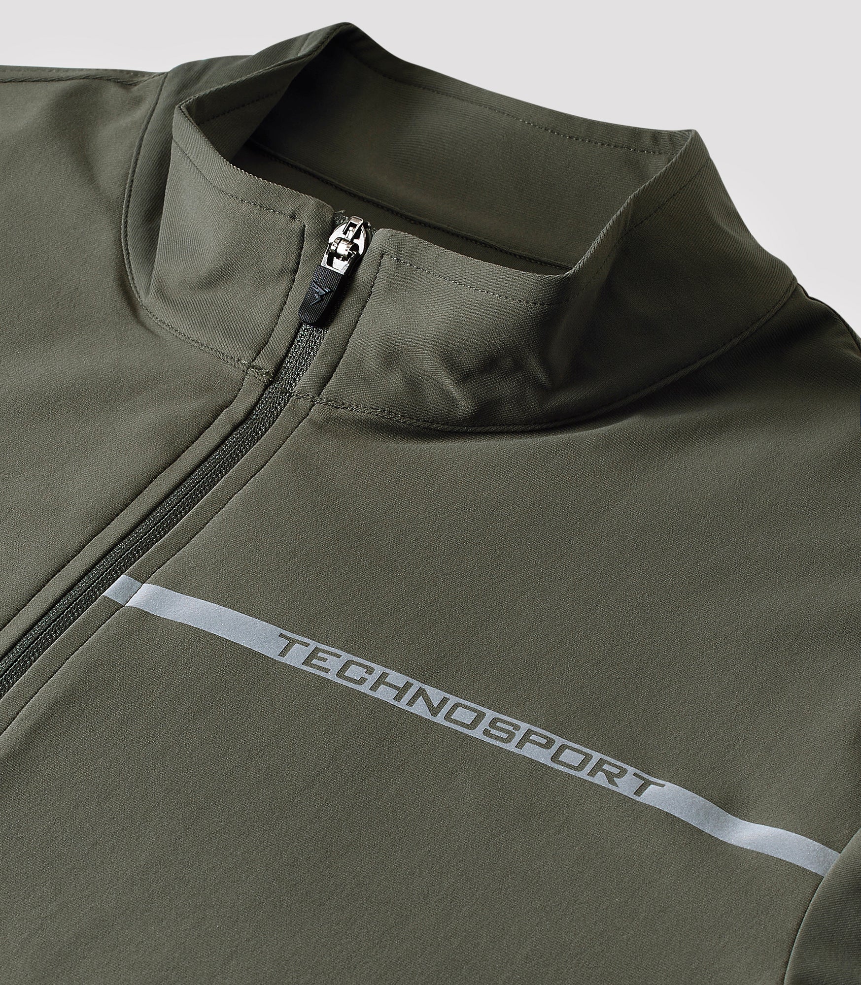 Men Solid Slim Fit Mock Tracksuits with DURACOOL+ - Image 6