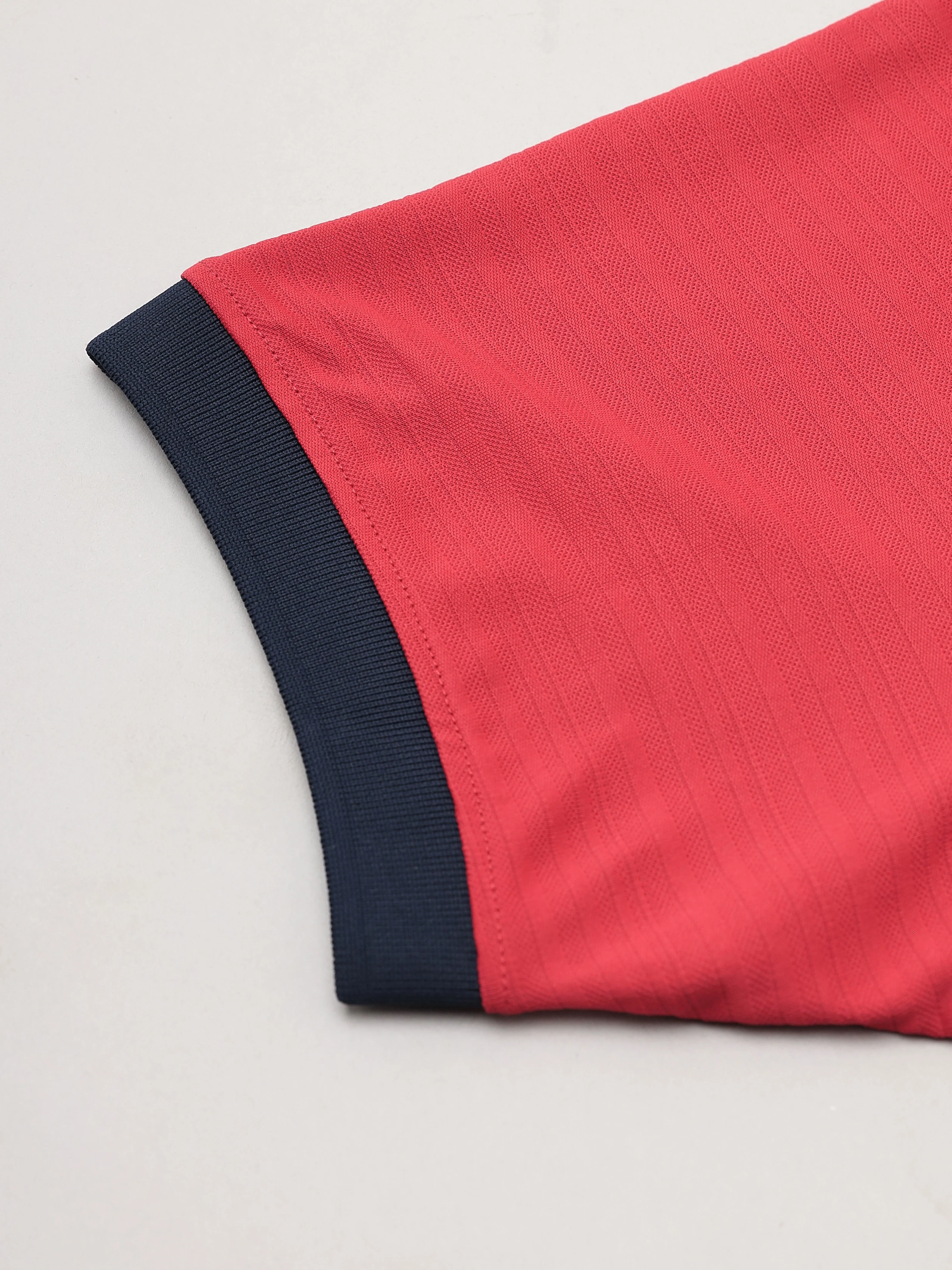 Men Solid Slim Fit Polo Sports T-shirt with MATPIQ - Image 8