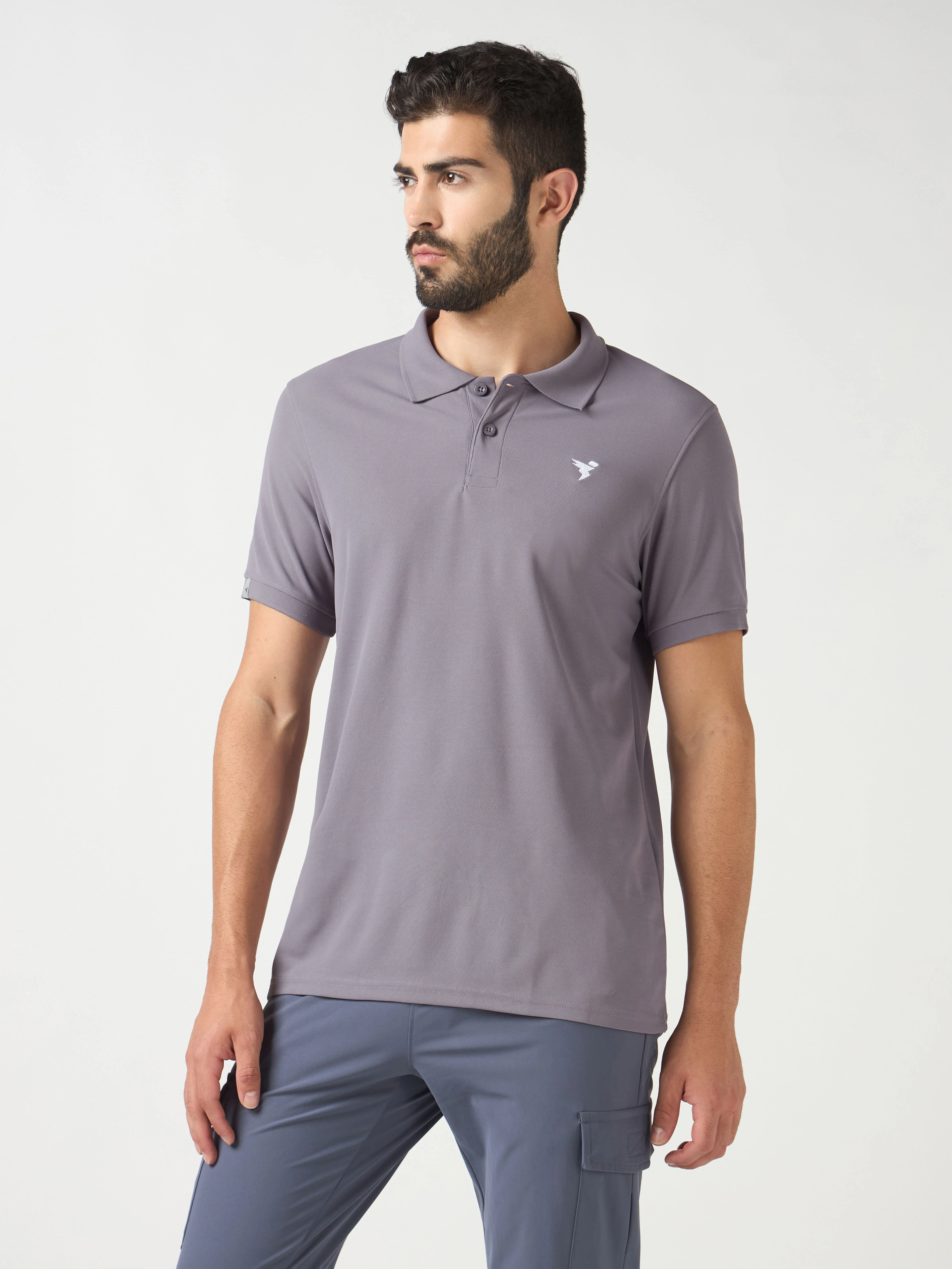 Men Solid Slim Fit Polo T-shirt  pack of 2 with MATPIQ - Image 6