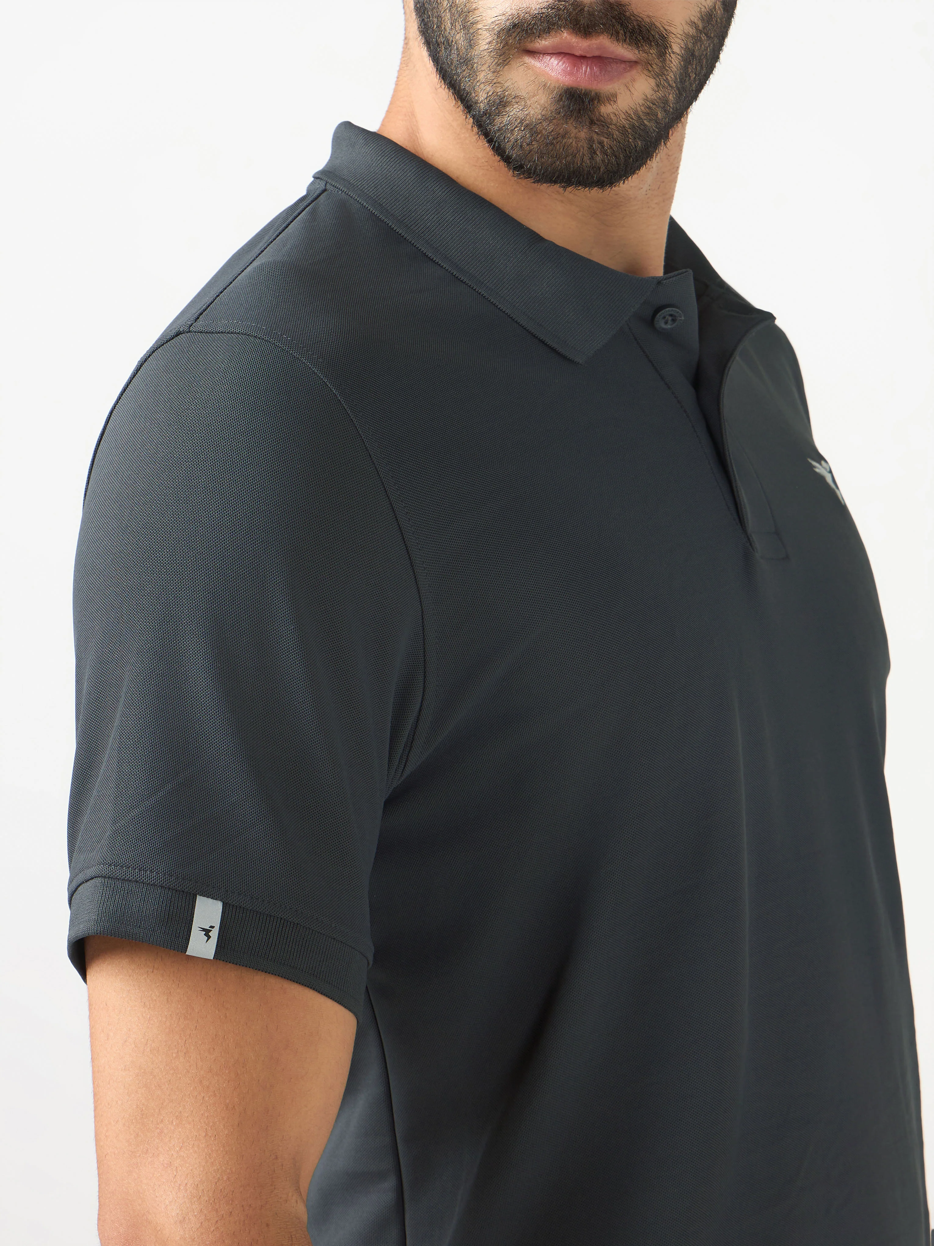 Men Solid Slim Fit Polo T-shirt  pack of 3 with MATPIQ - Image 7