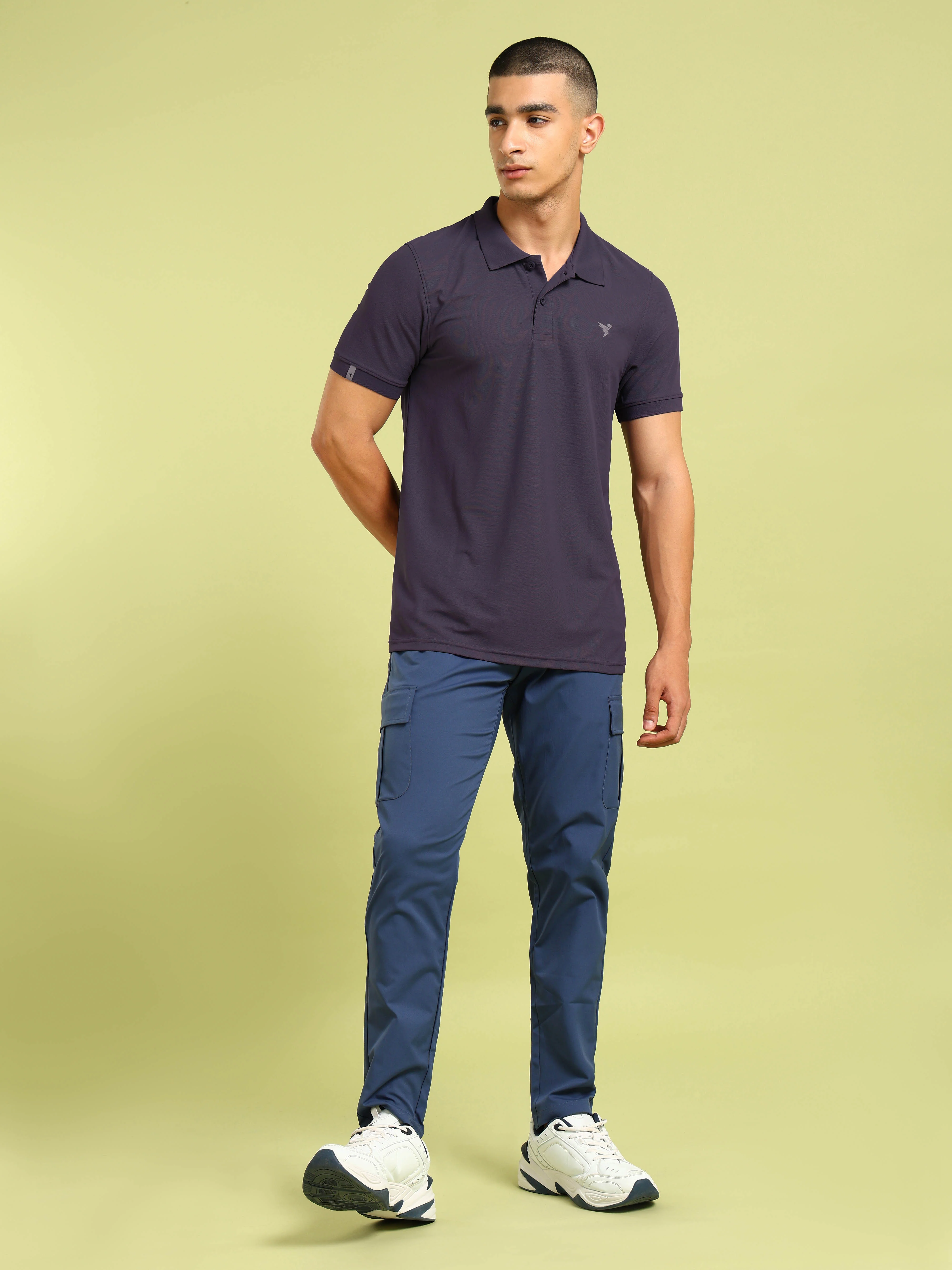 Men Solid Slim Fit Polo T-shirt  pack of 3 with MATPIQ - Image 8