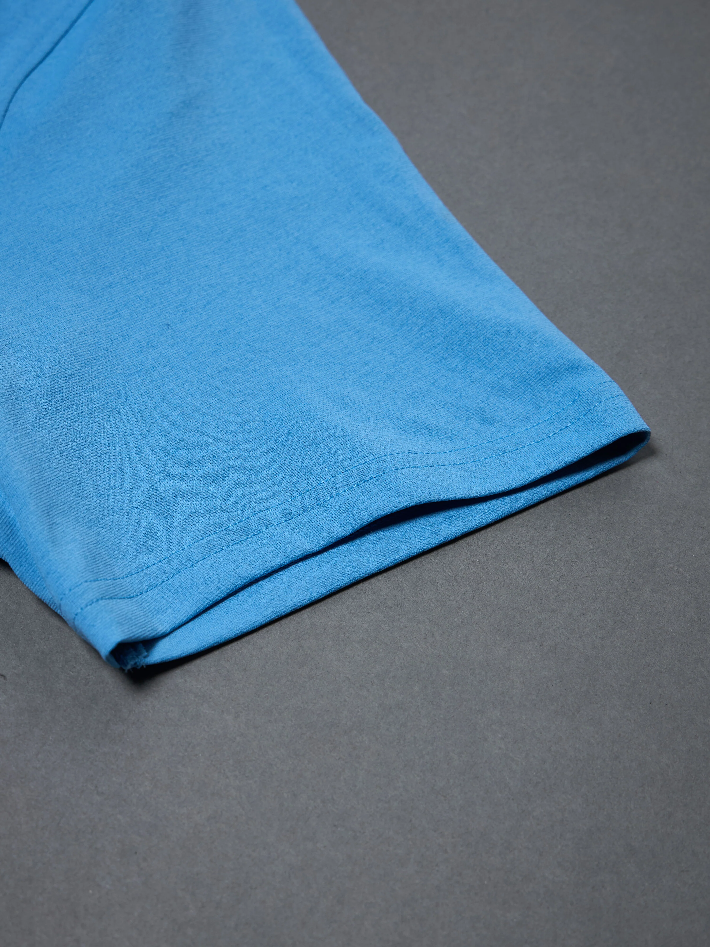 Men Solid Slim Fit Polo T-shirt with COTFLEX - Image 8
