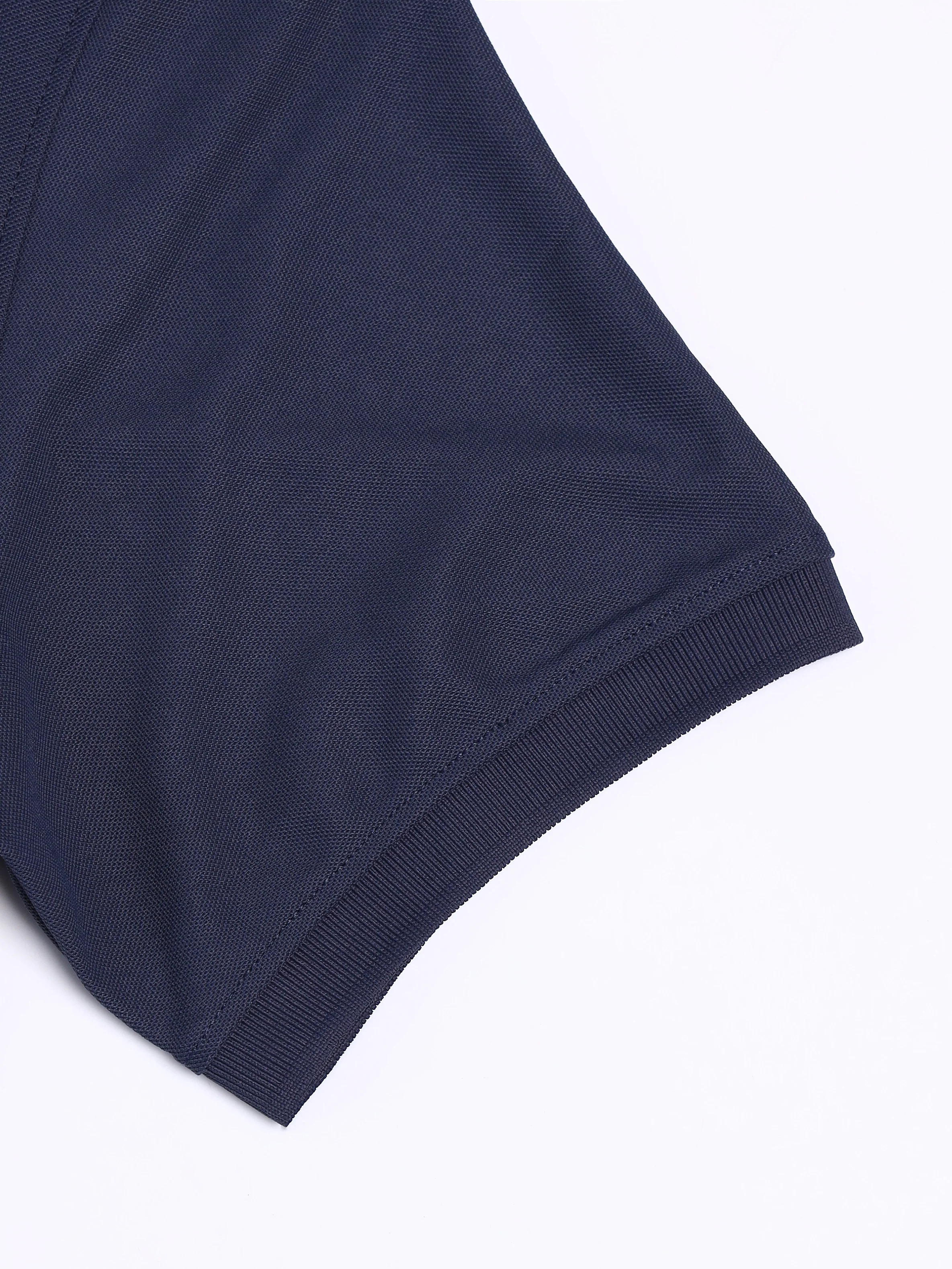 Men Solid Slim Fit Polo T-shirt with MATPIQ - Image 7