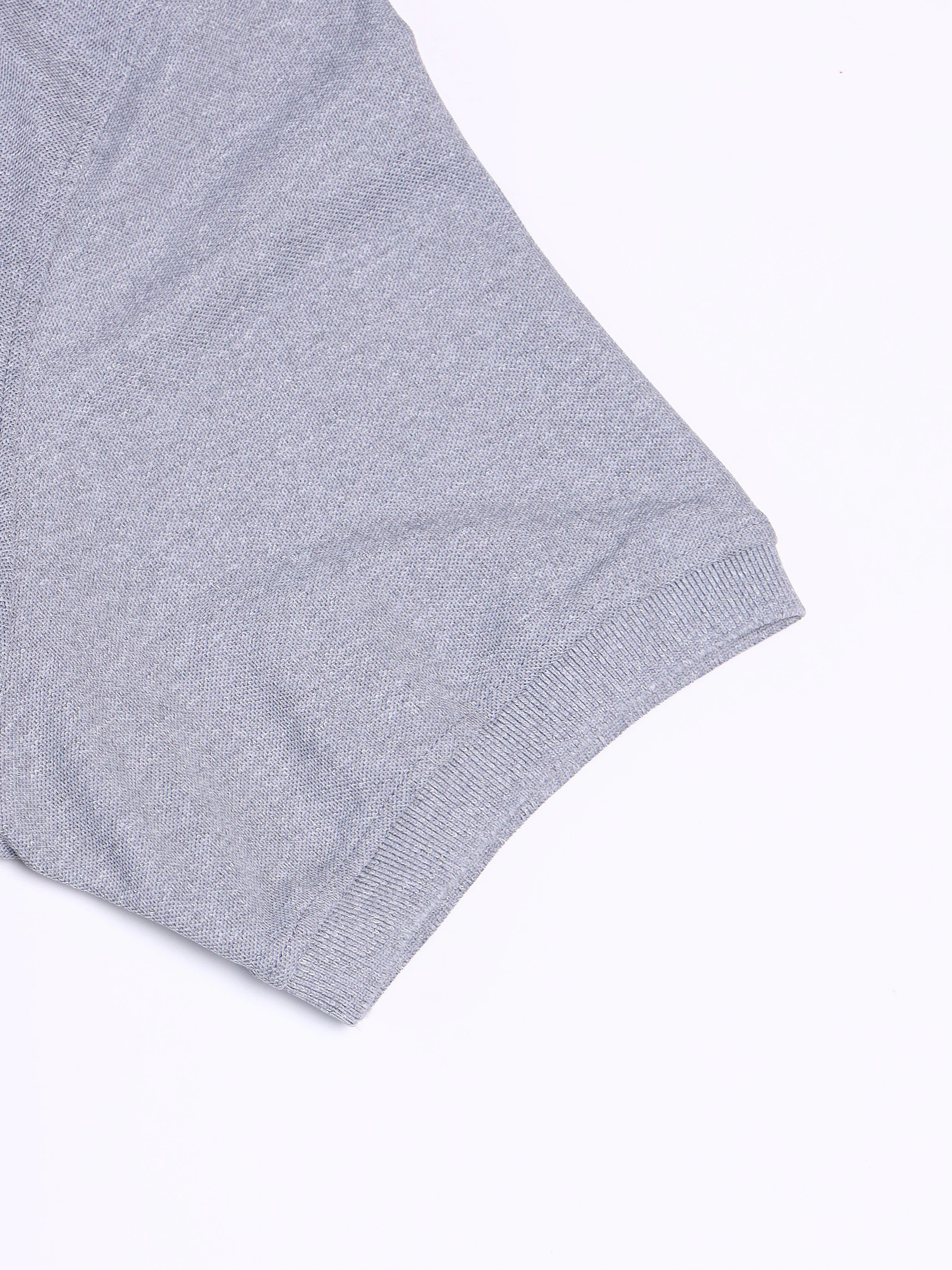 Men Solid Slim Fit Polo T-shirt with MATPIQ - Image 7