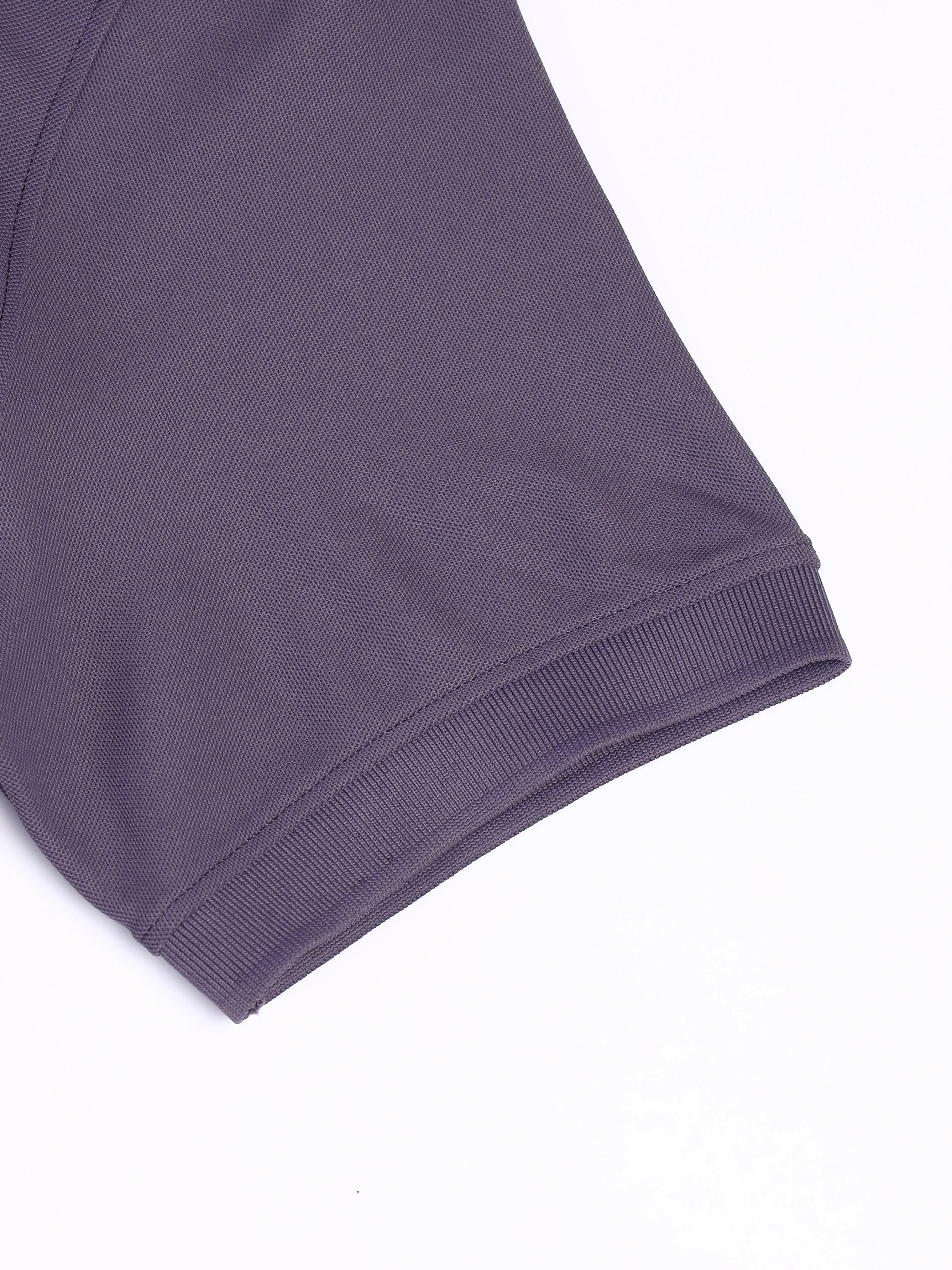 Men Solid Slim Fit Polo T-shirt with MATPIQ - Image 9