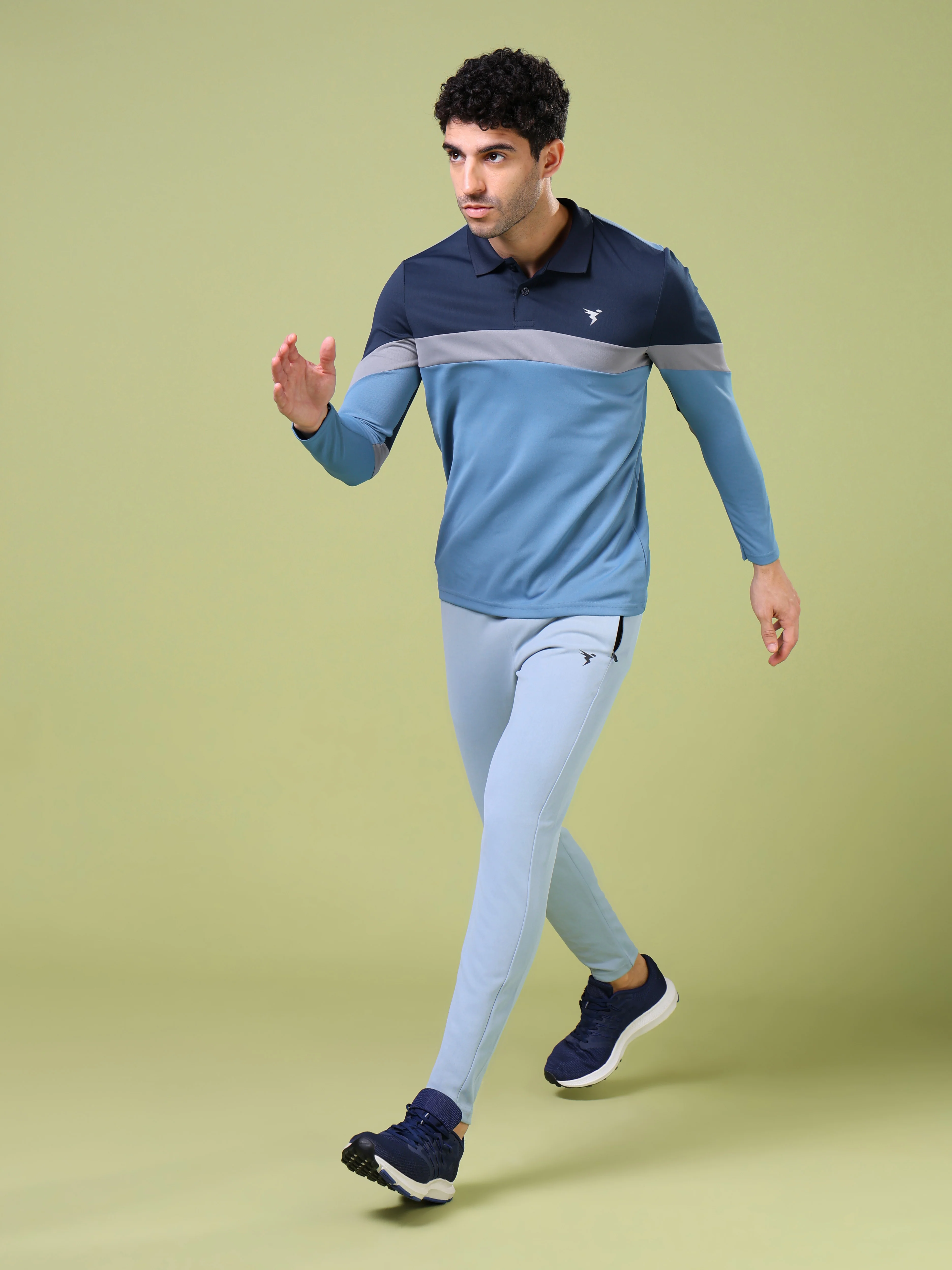 Men Solid Slim Fit Polo T-shirt with TECHNOCOOL+ - Image 5