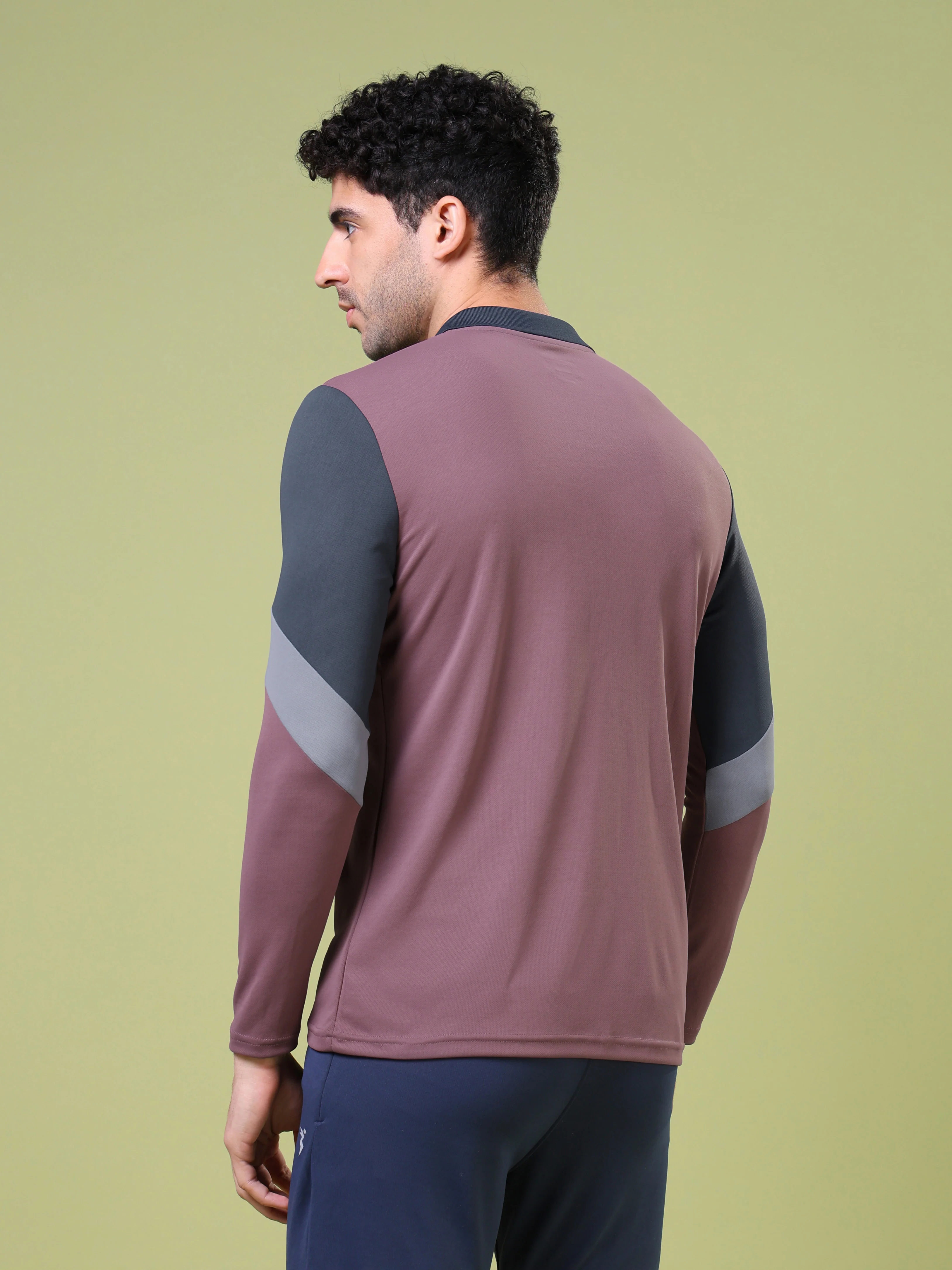 Men Solid Slim Fit Polo T-shirt with TECHNOCOOL+ - Image 3