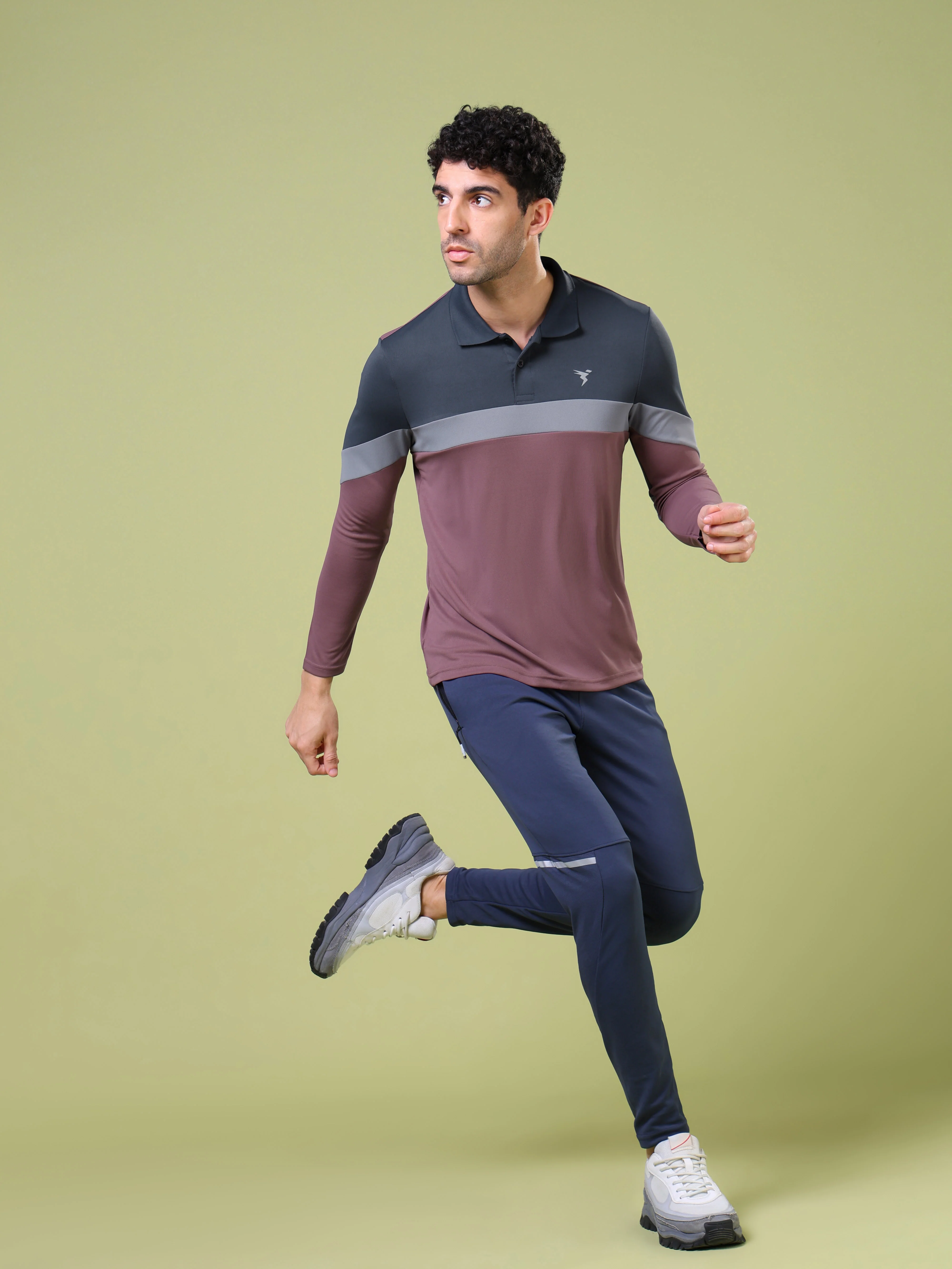 Men Solid Slim Fit Polo T-shirt with TECHNOCOOL+ - Image 5