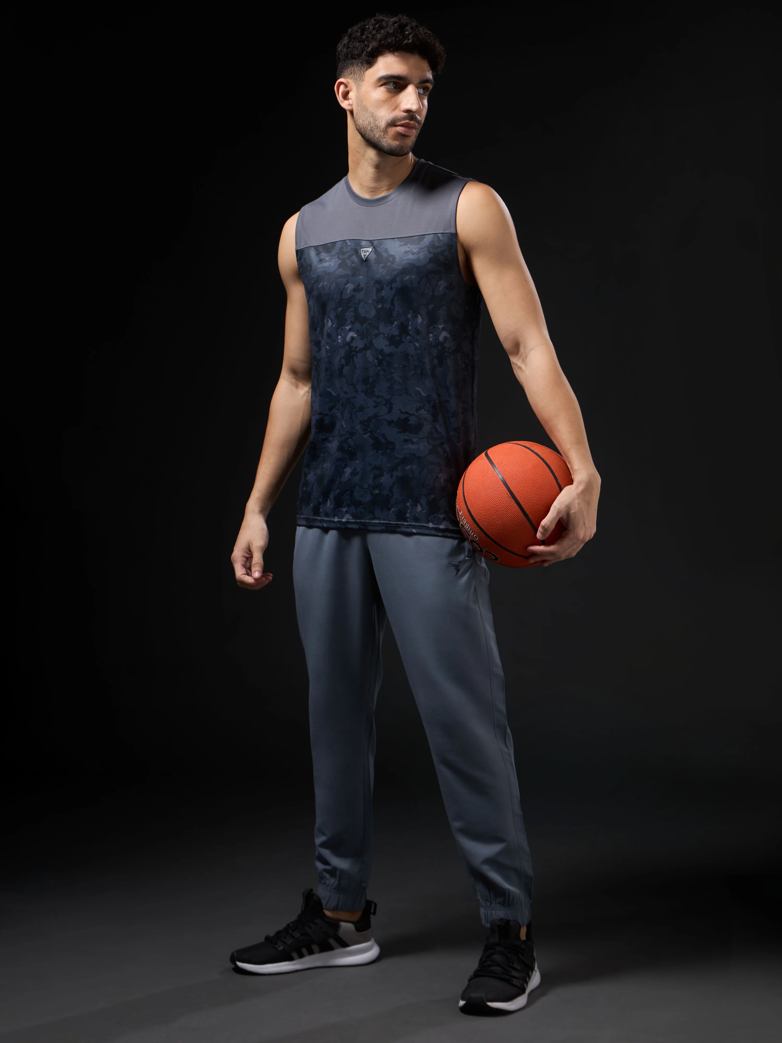 Men Printed Slim Fit Round Neck Innerwear Vest with TECHNOCOOL+ - Image 5