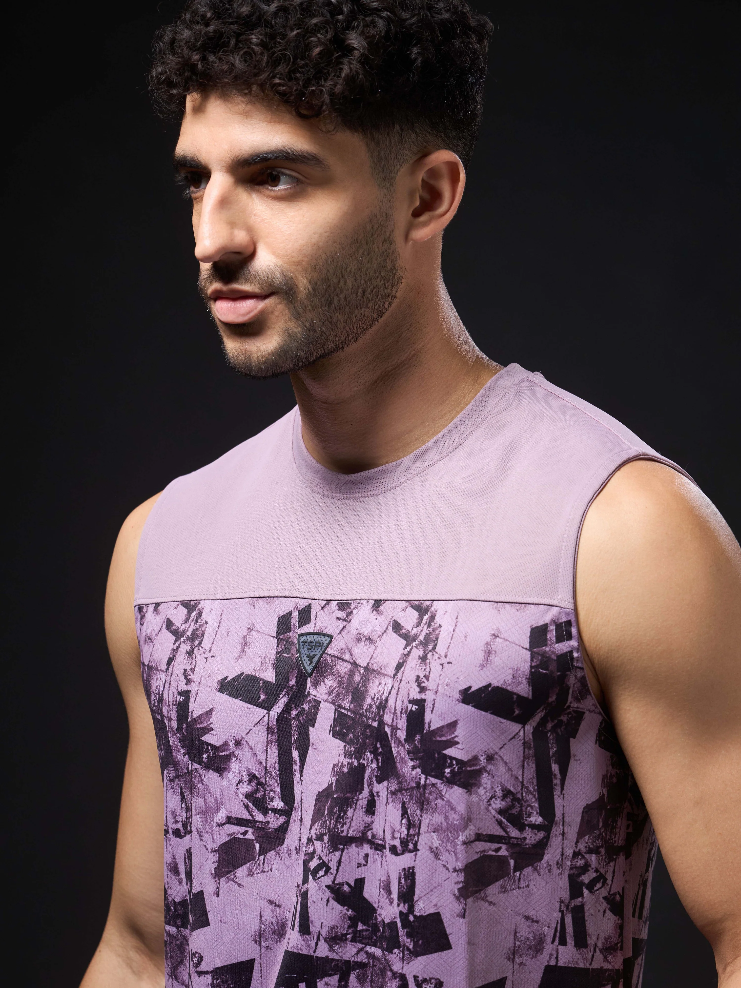 Men Printed Slim Fit Round Neck Innerwear Vest with TECHNOCOOL+ - Image 6