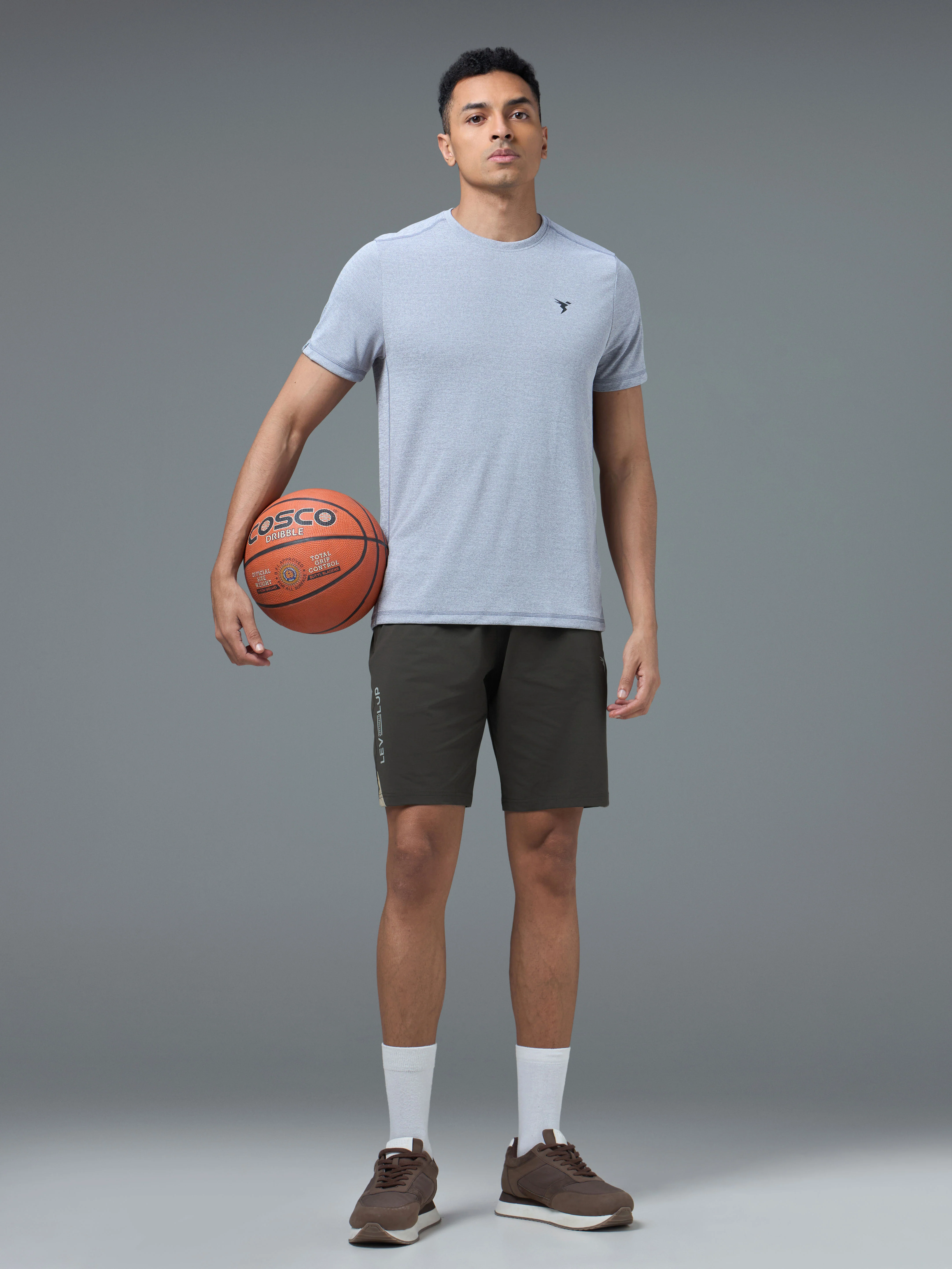 Men Solid Slim Fit Shorts with ELASTO LITE - Image 5